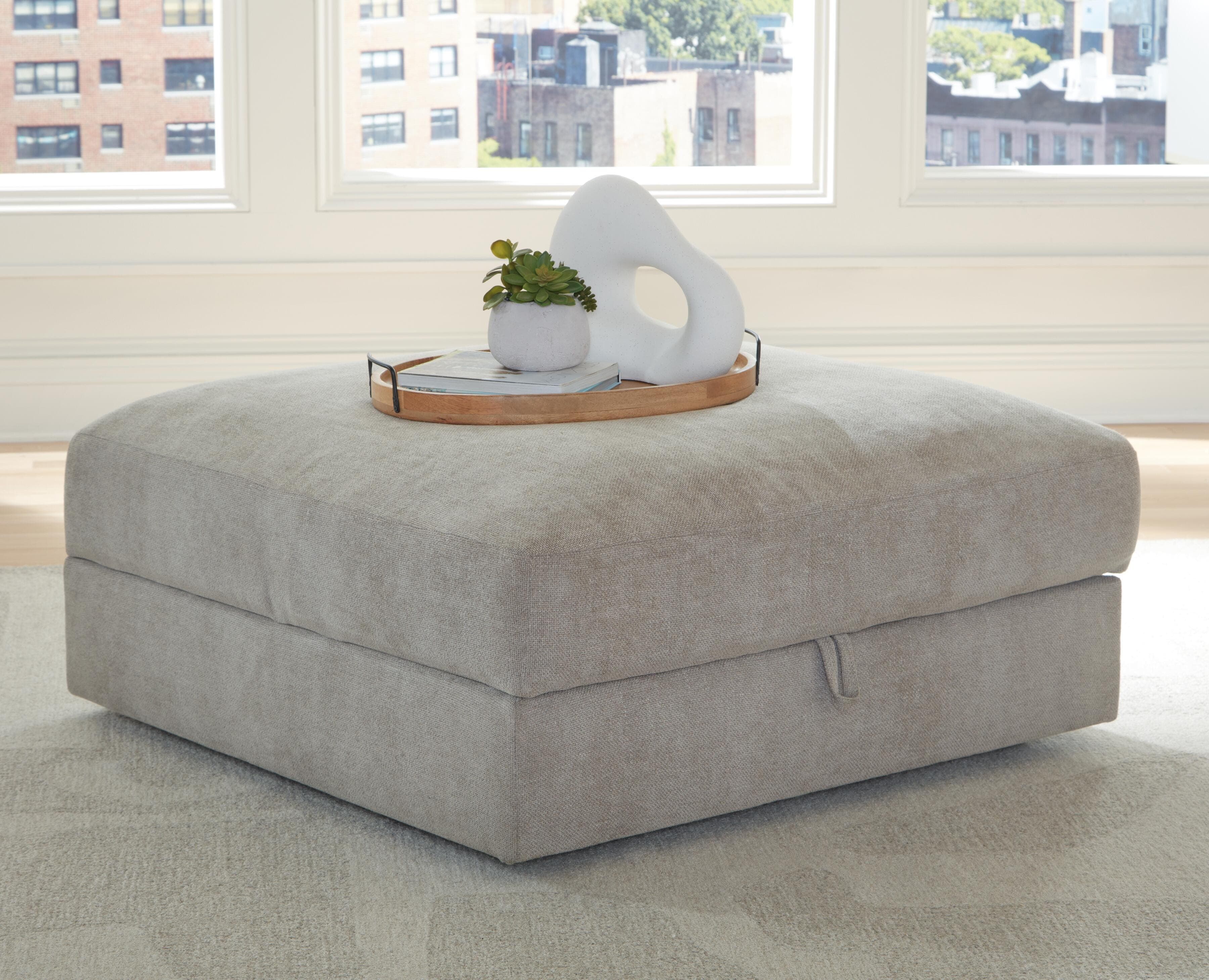 Aslan Court Ottoman with Storage