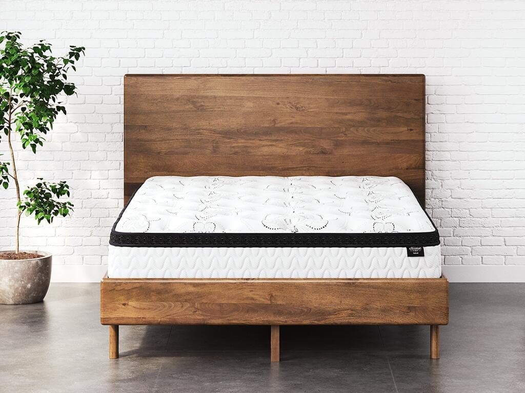 Chime 12 Inch Hybrid California King Mattress and Foundation Set
