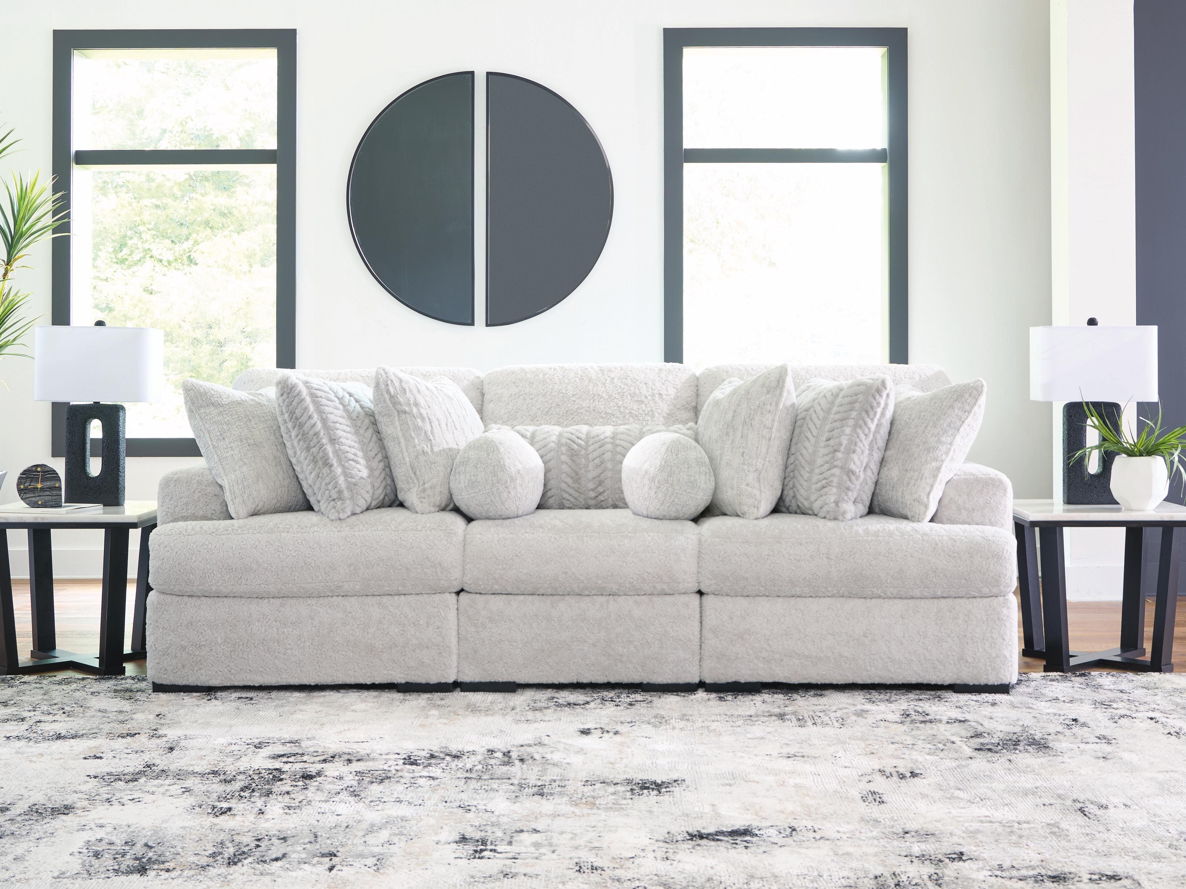 Cuddle Plush 3-piece Sectional