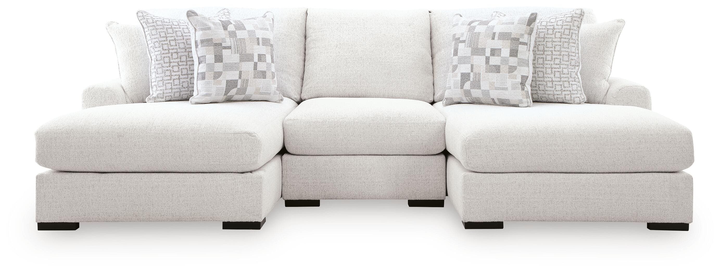 Misty-Lakes 3-Piece Double Chaise Sectional