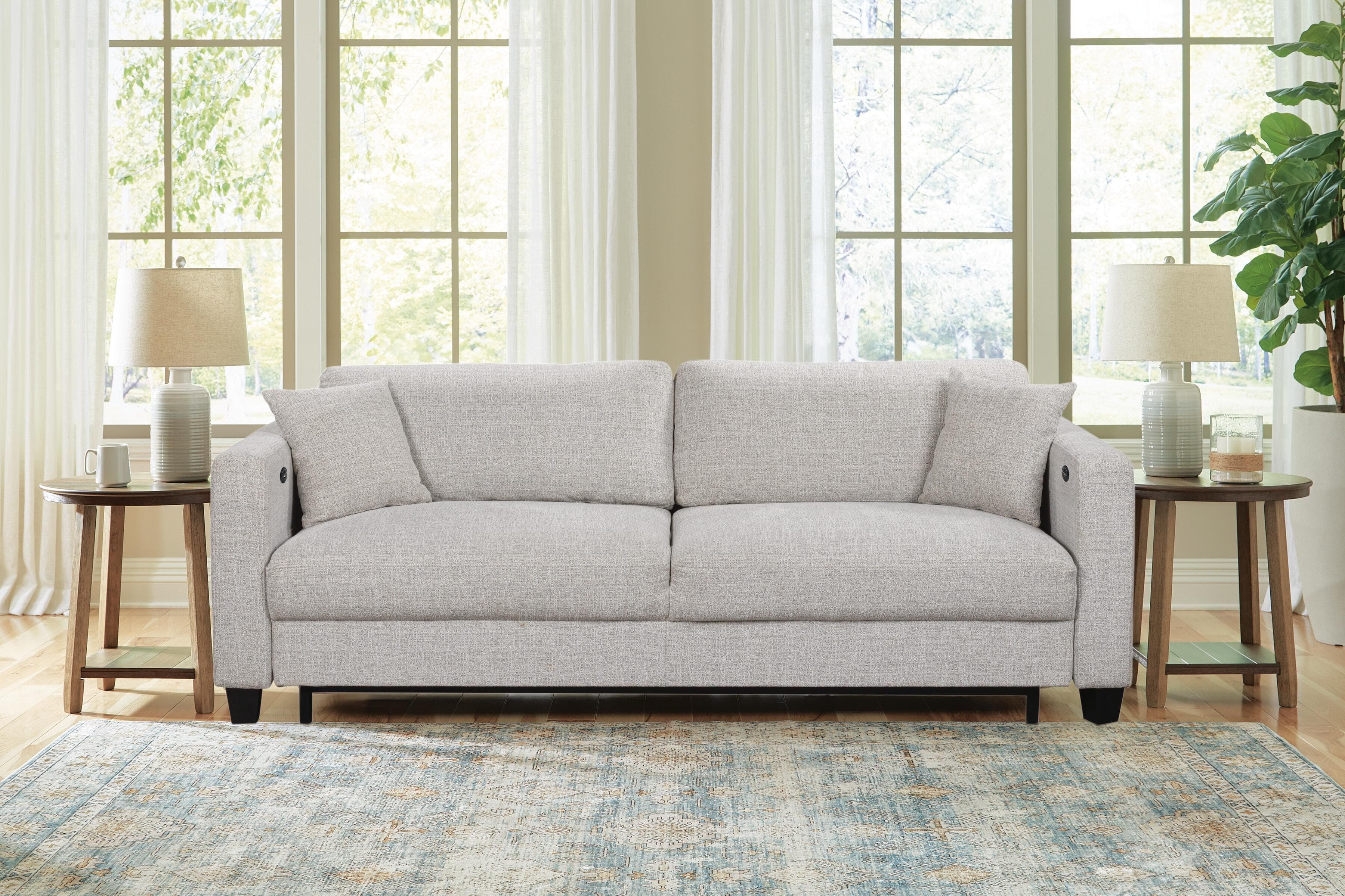 Boylston Pop-Up Sleeper Sofa — Stone
