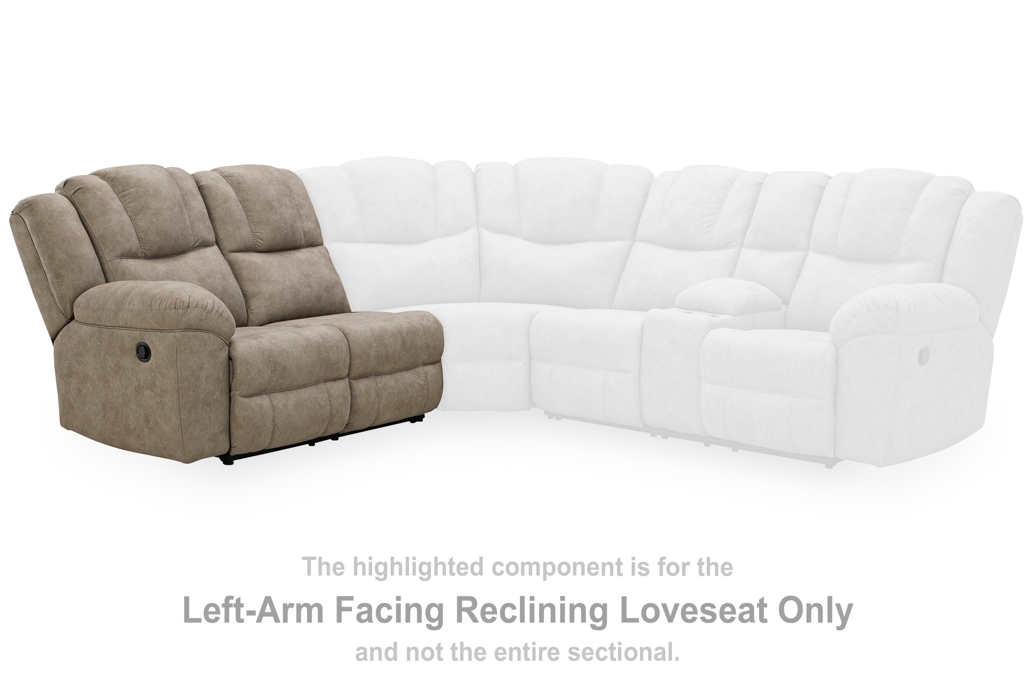 Pearce-pike 3-piece Reclining Sectional