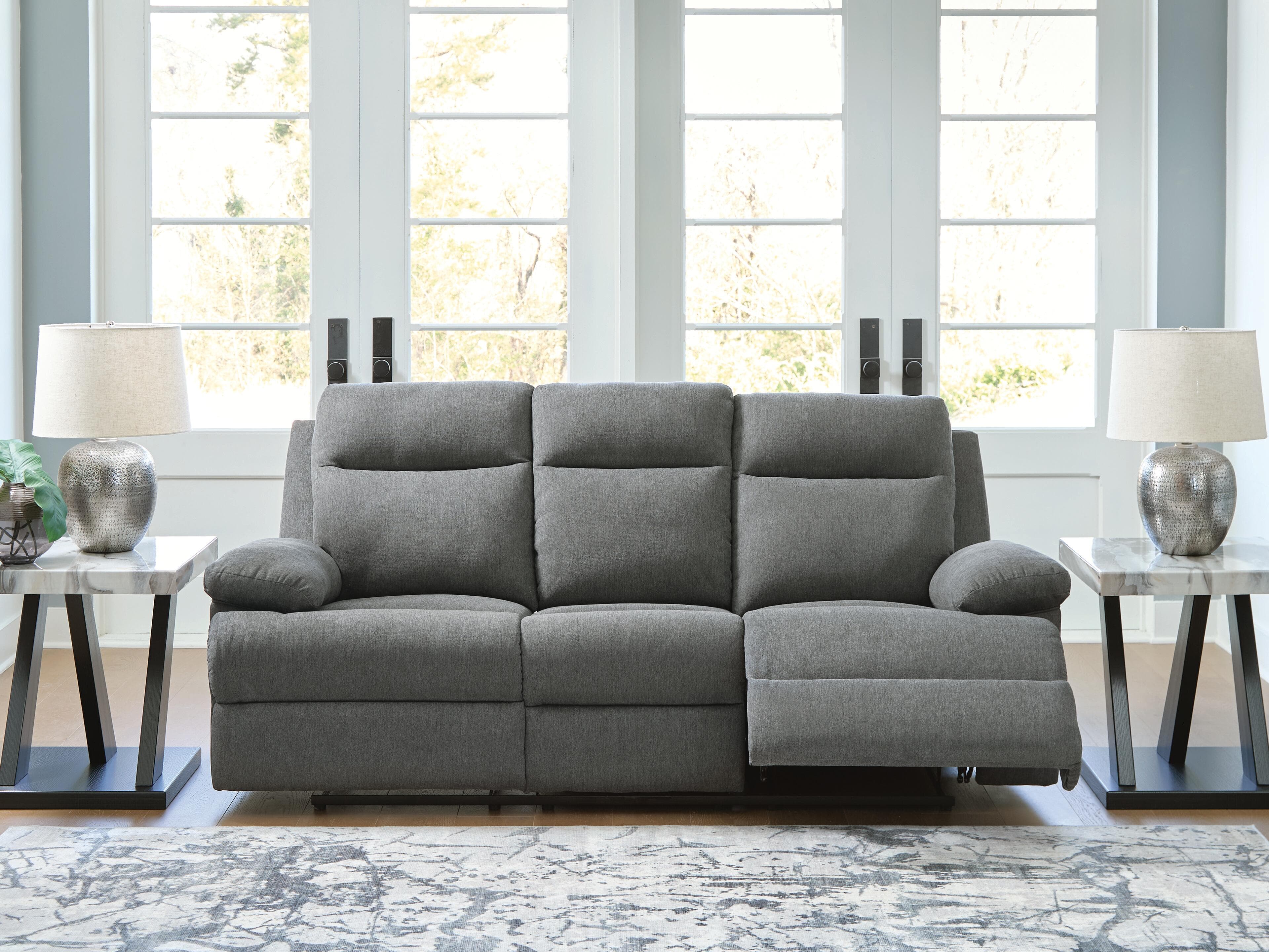 Side-swipe Reclining Sofa, Loveseat and Recliner