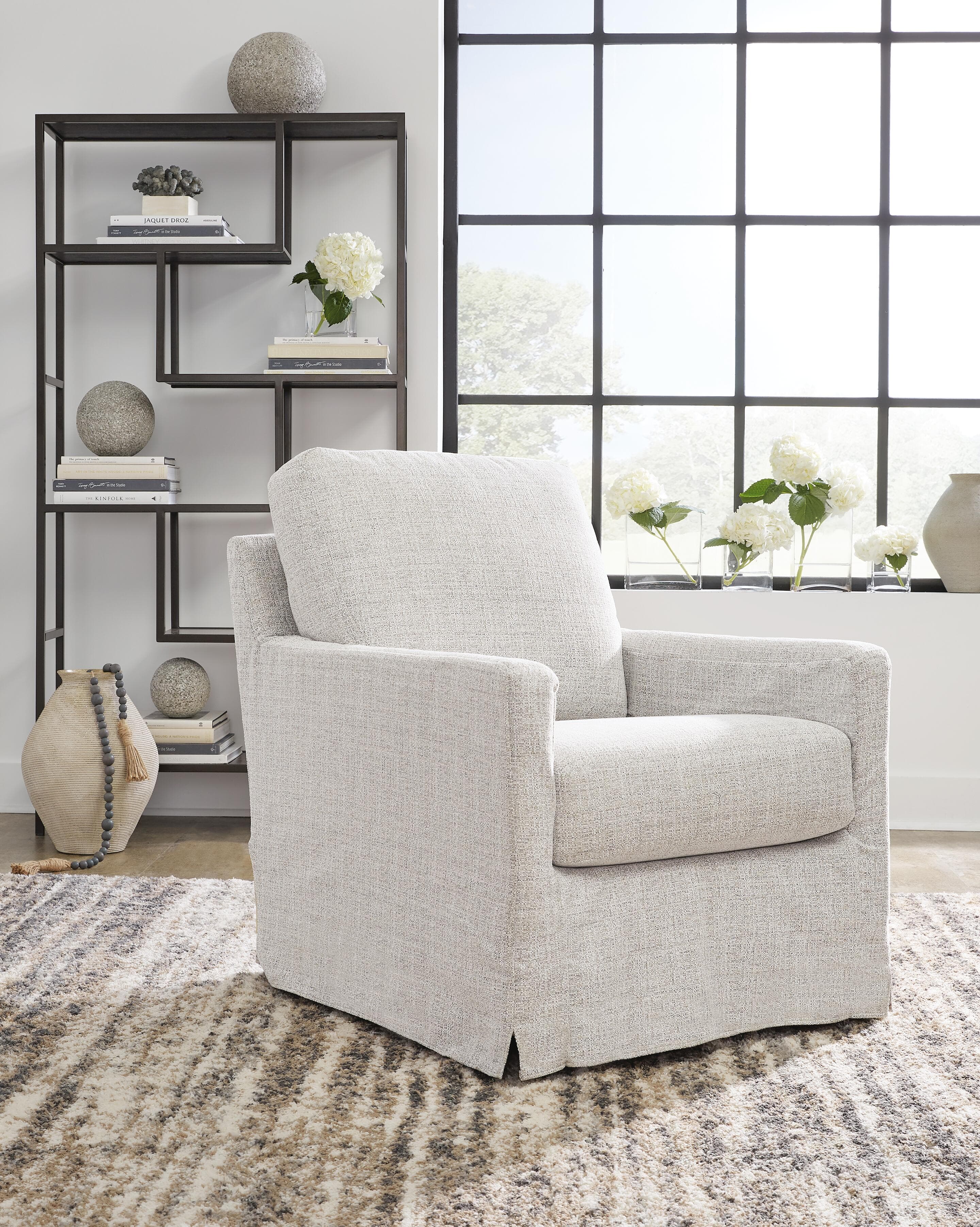 Nenana Next-gen Nuvella Swivel Glider Accent Chair