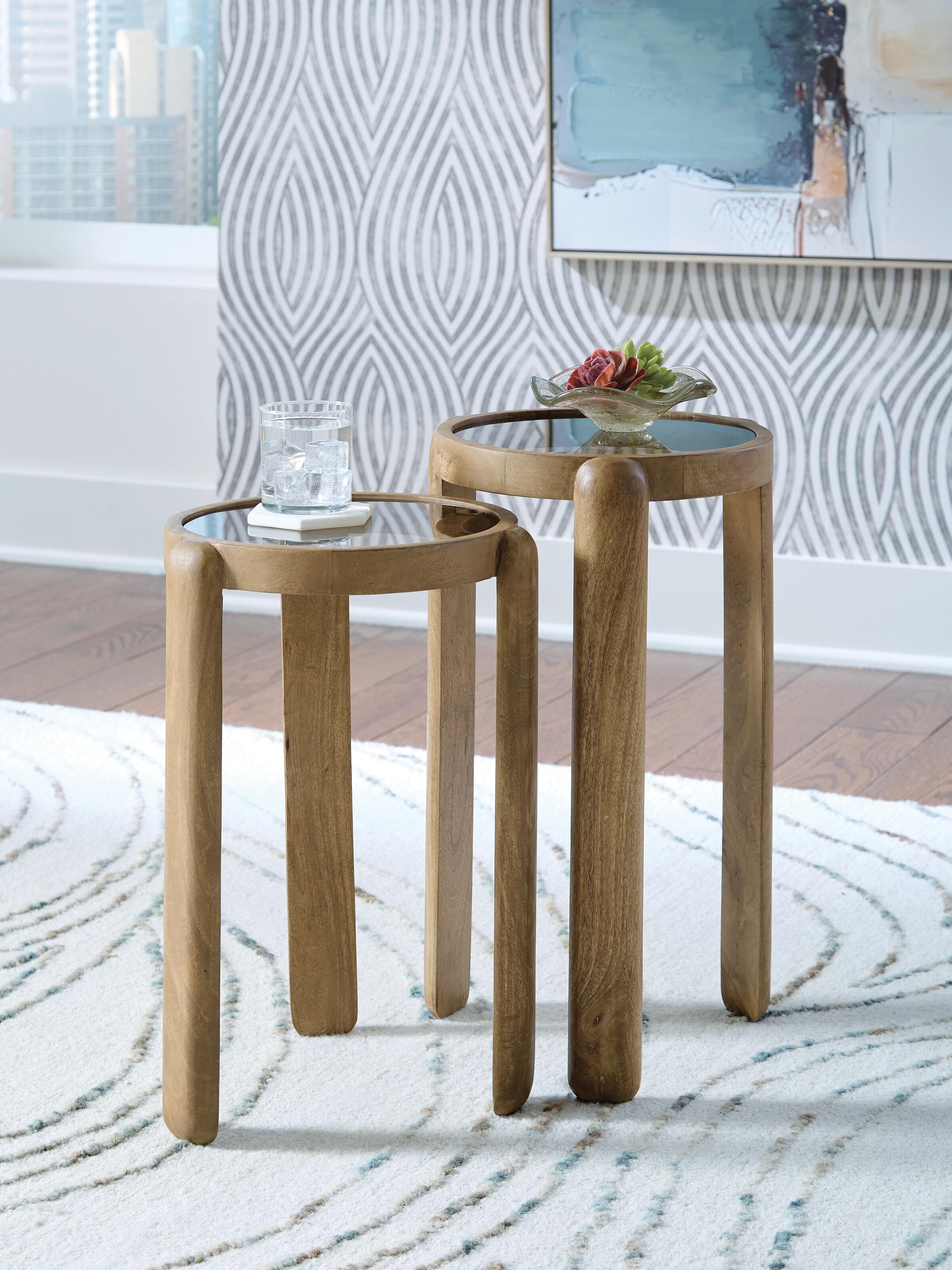 Jossor Accent Table (set of 2)