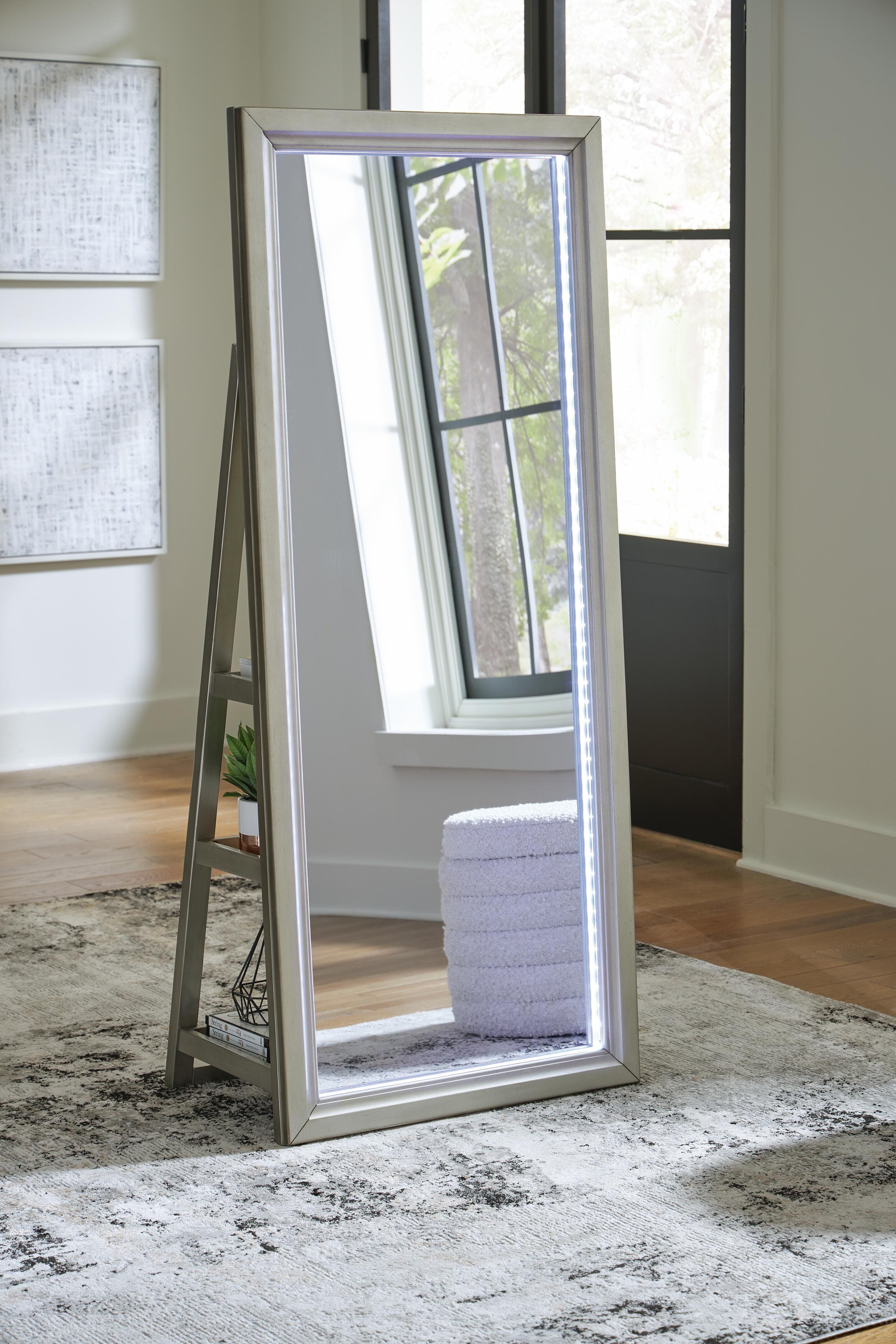 Evesen Floor Standing Mirror/storage