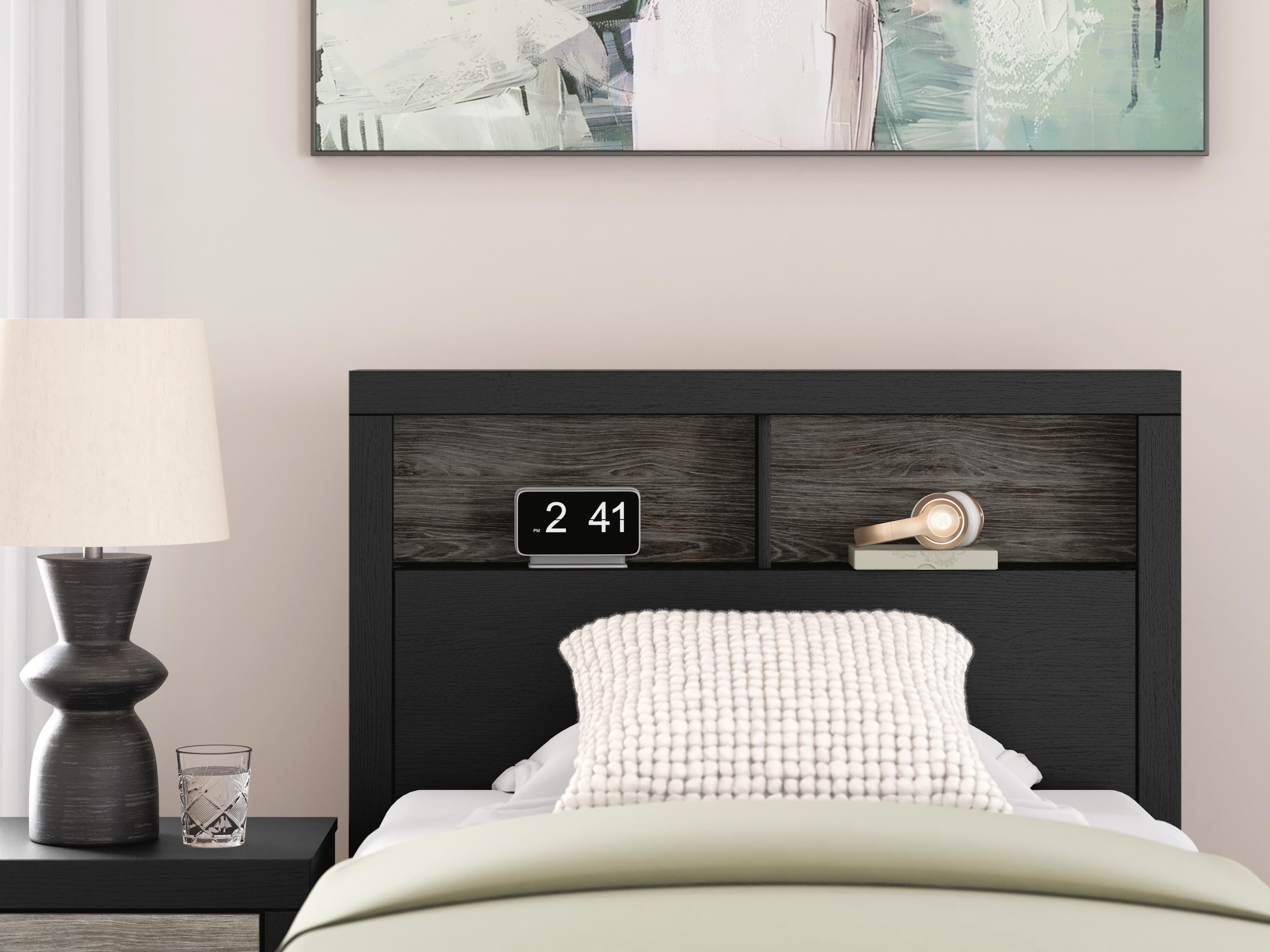 Broachmyn Twin Bookcase Bed