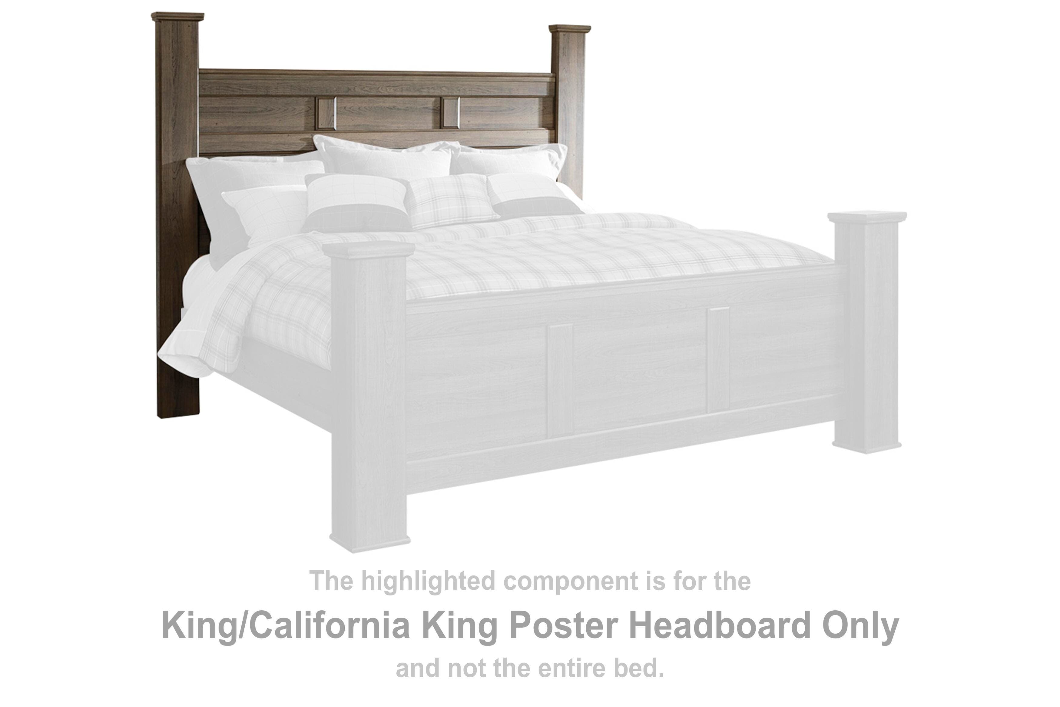 Juararo California King Poster Bed