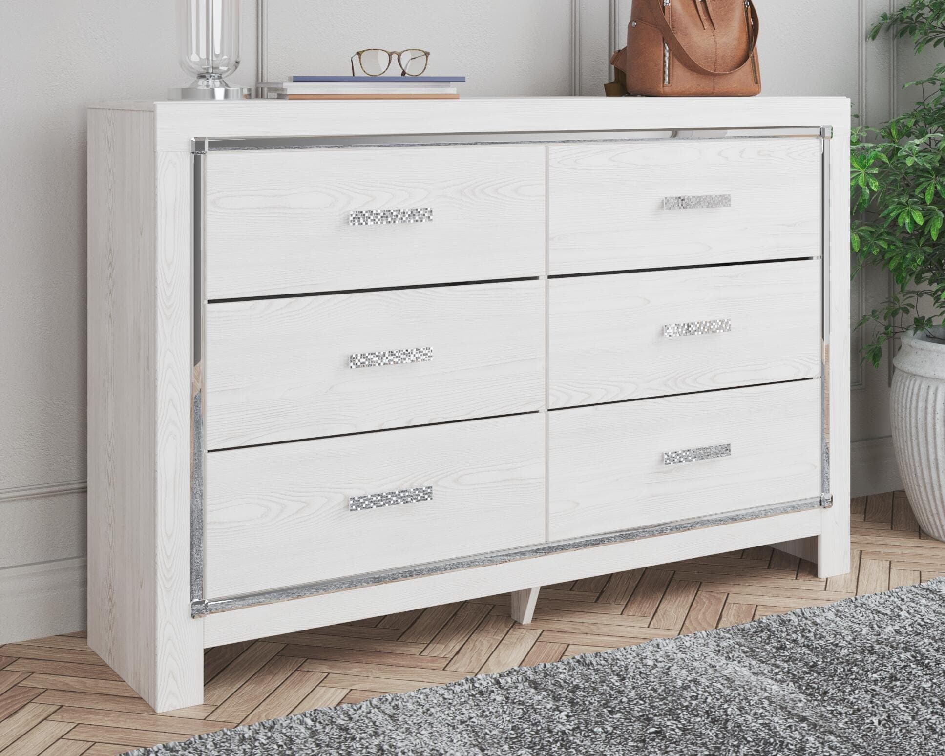 Bedroom furniture vignette