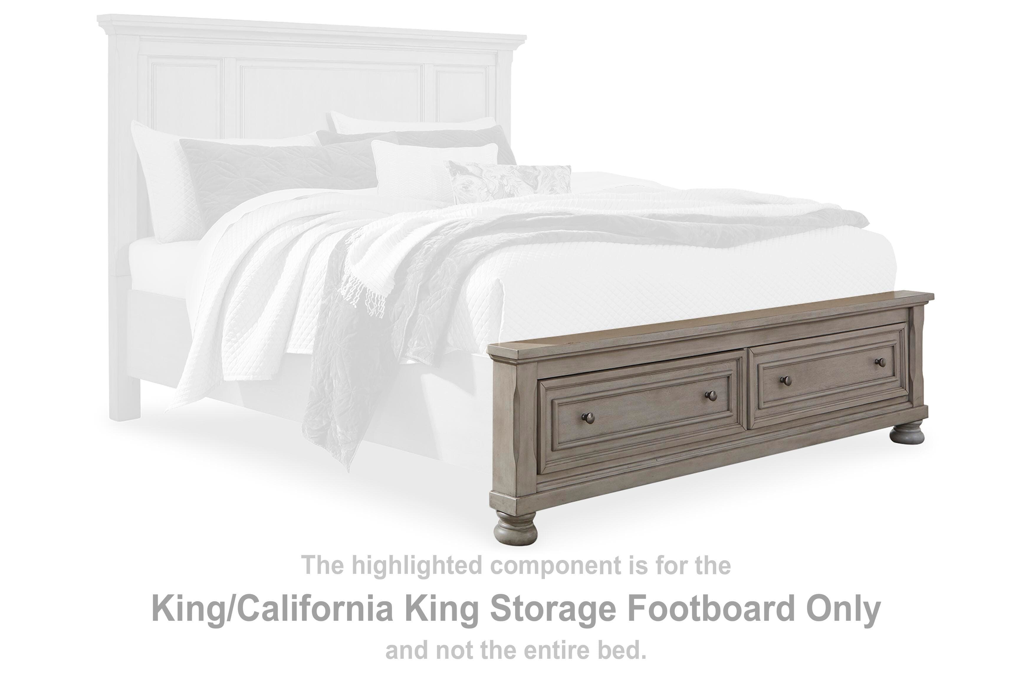 Lettner California King Panel Storage Bed