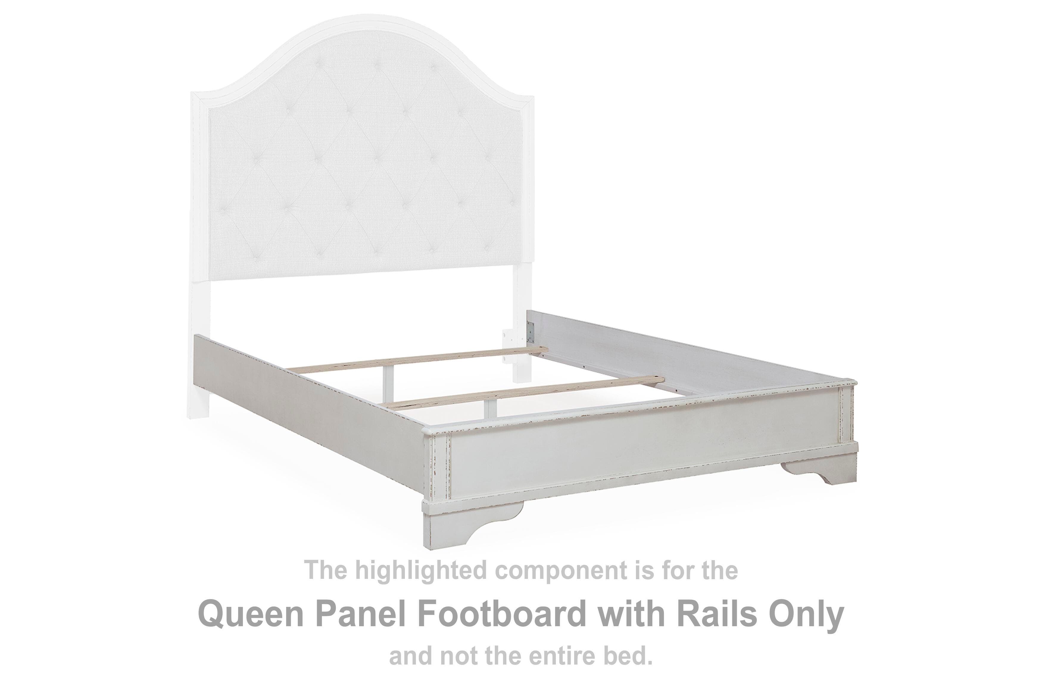 Blendon Queen Panel Footboard with Rails