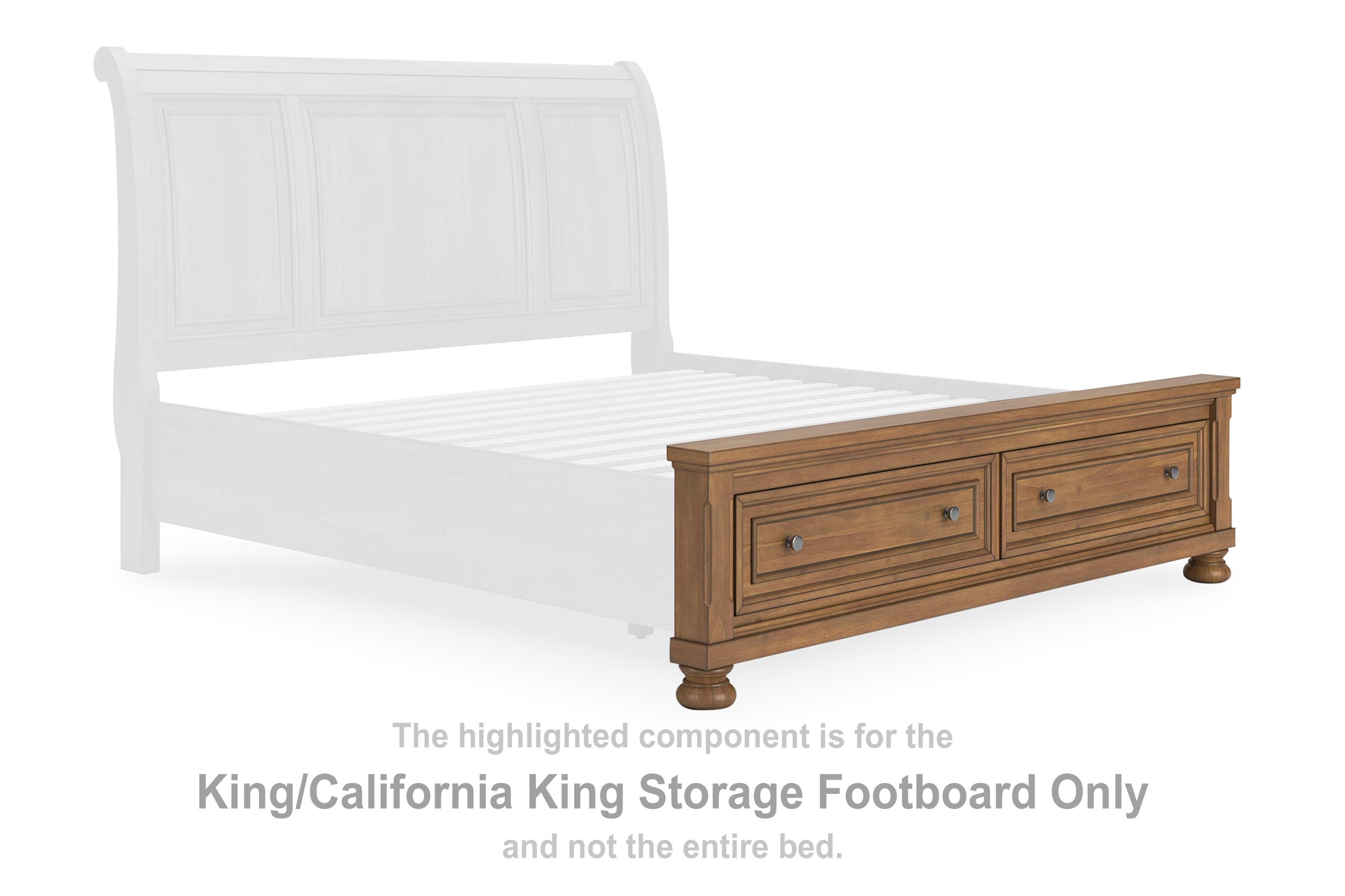 Feddinger California King Panel Storage Bed