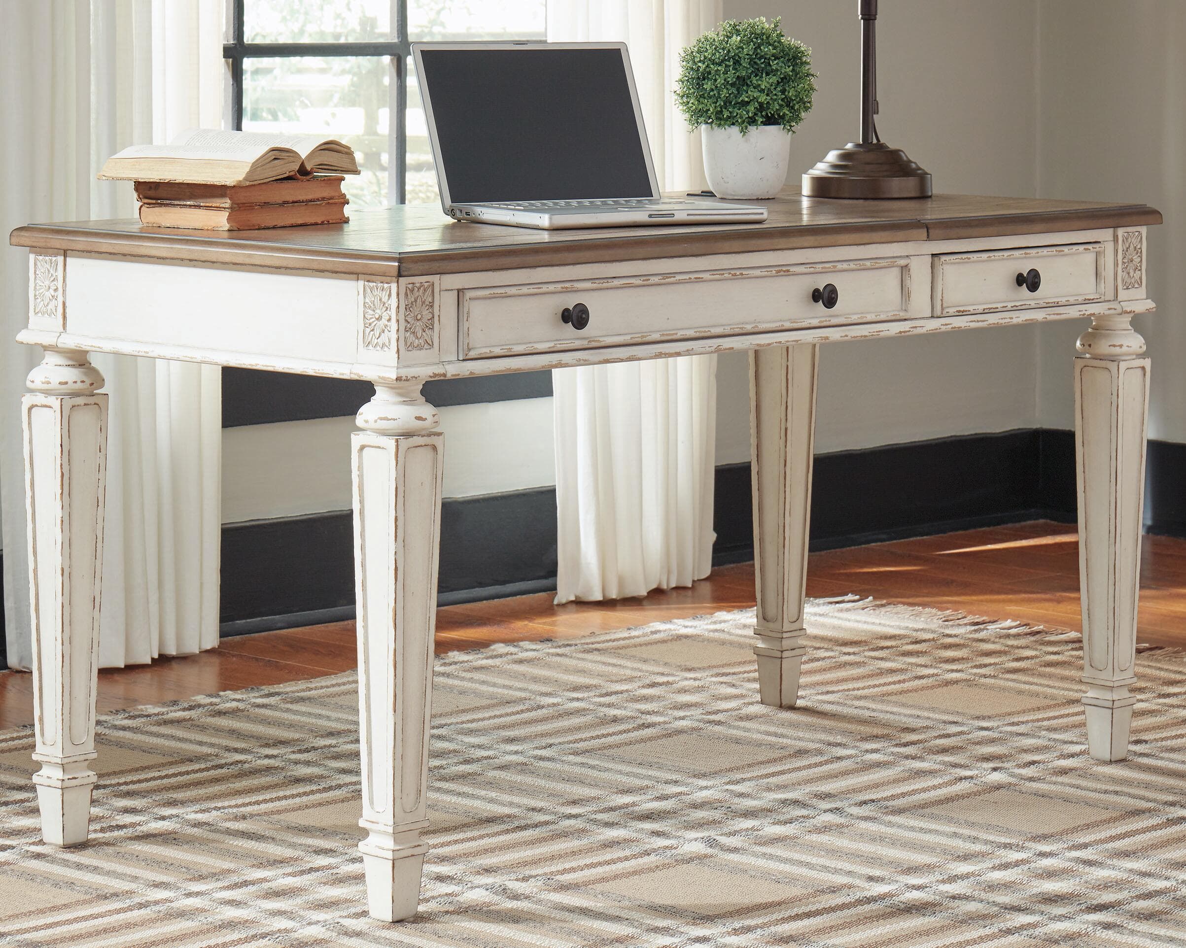 Realyn 2-piece Home Office Lift Top Desk