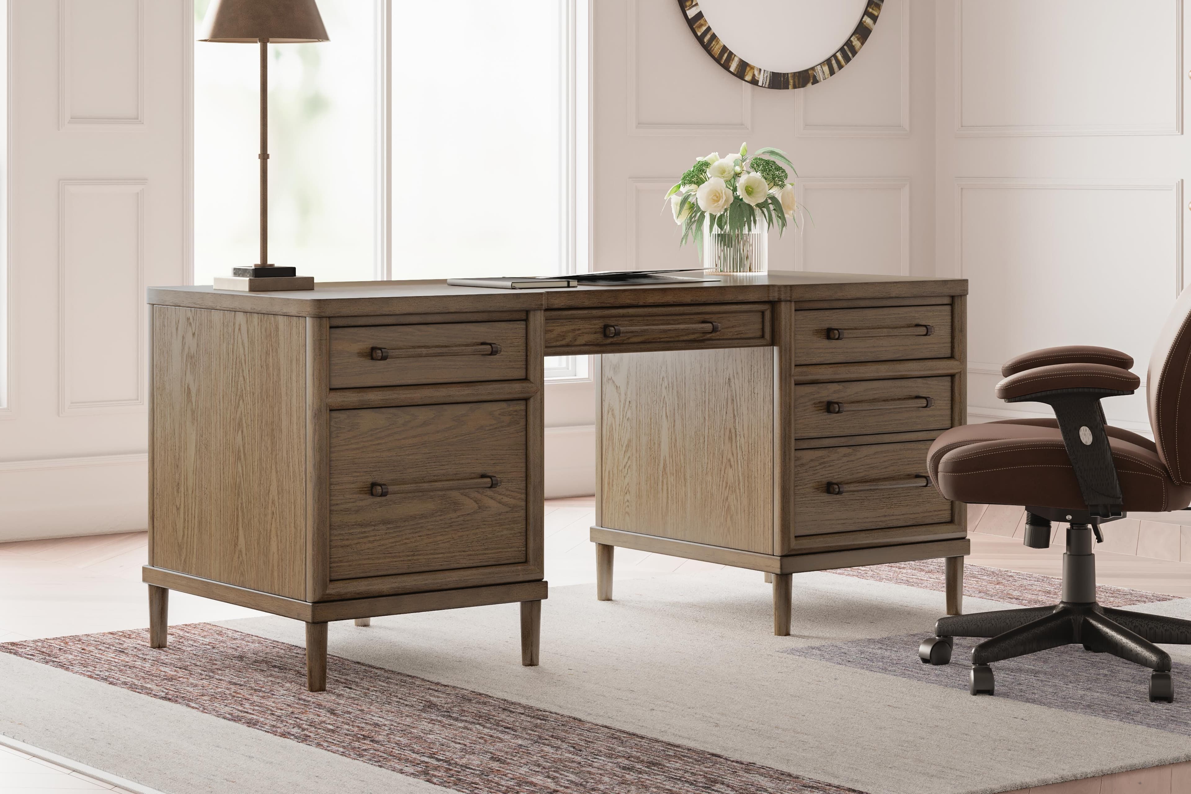 Roanhowe 68" Home Office Desk