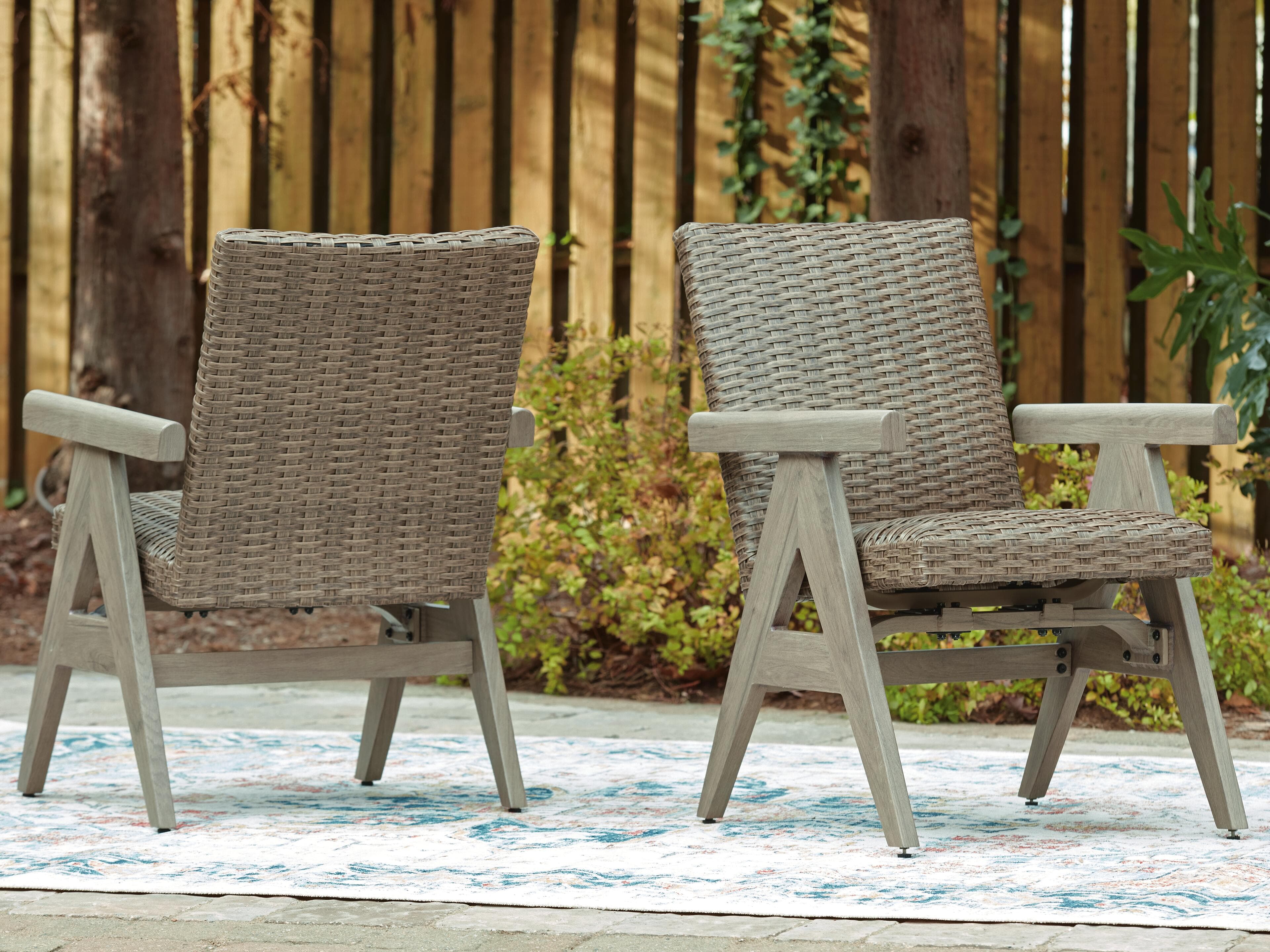 Cliff Trails Outdoor Rocking Arm Chair (set of 2)