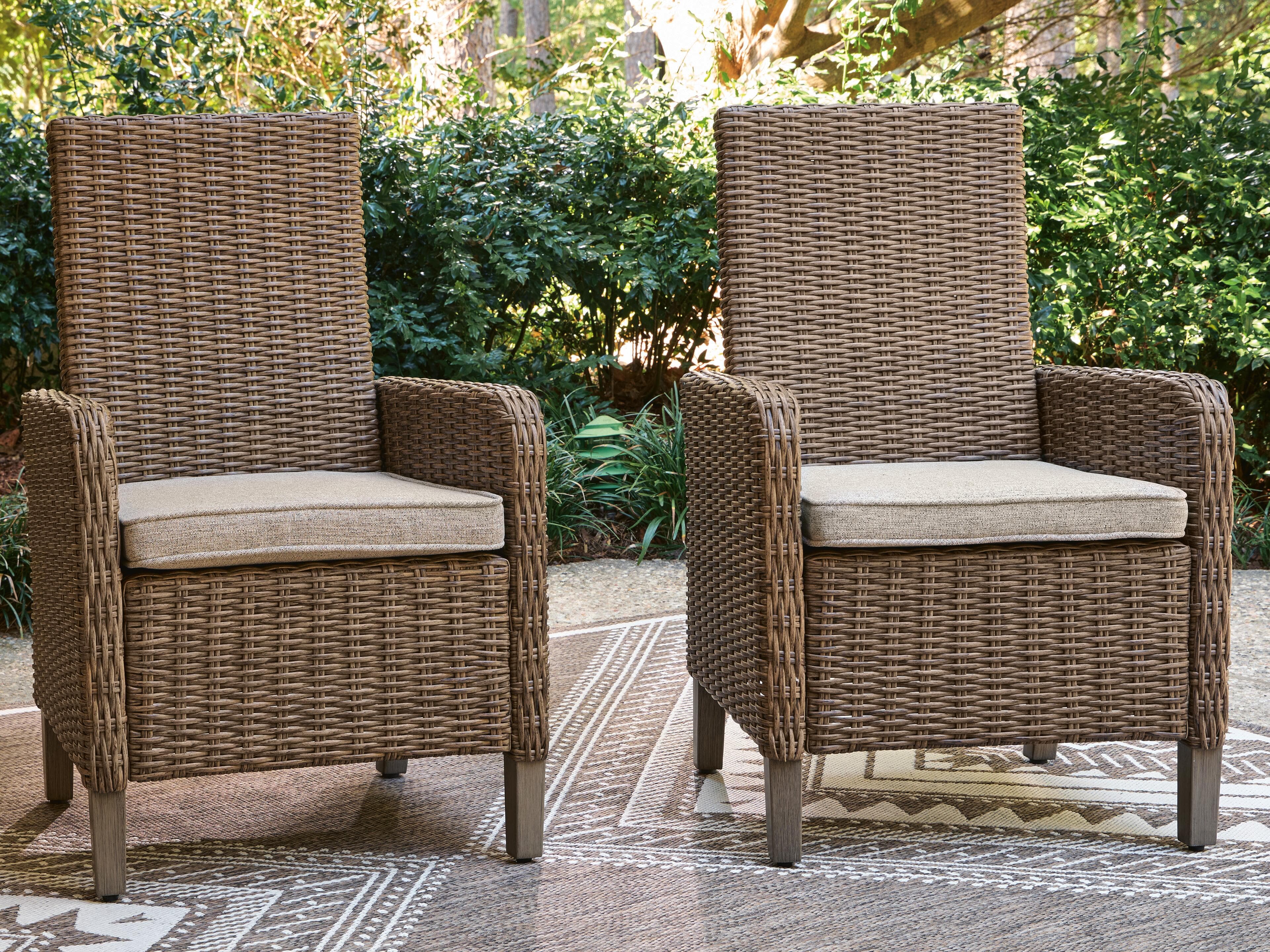 Laguna Heights Arm Chair with Cushion (set of 2)