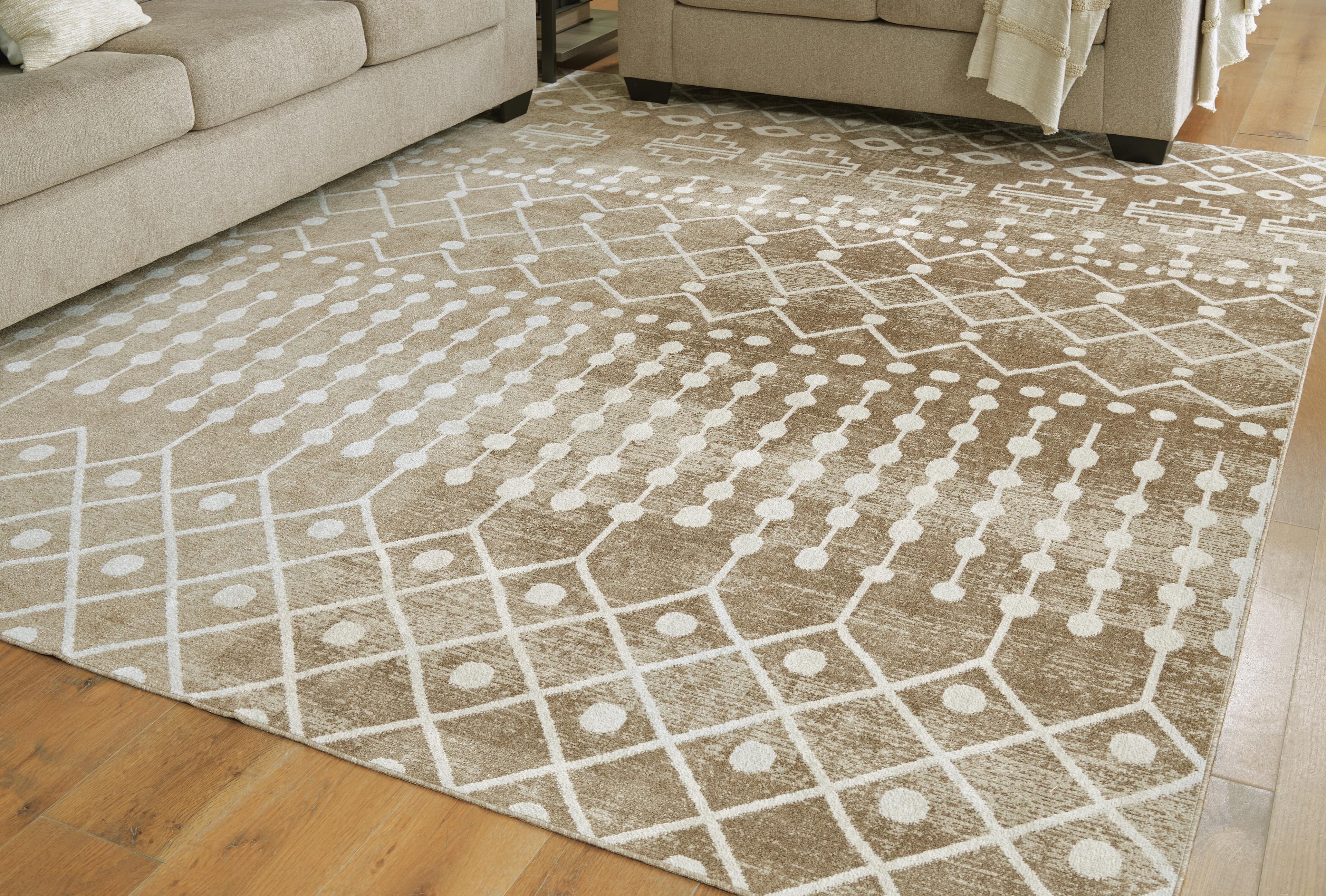 Bunchly 7'10" X 10'3" Washable Rug