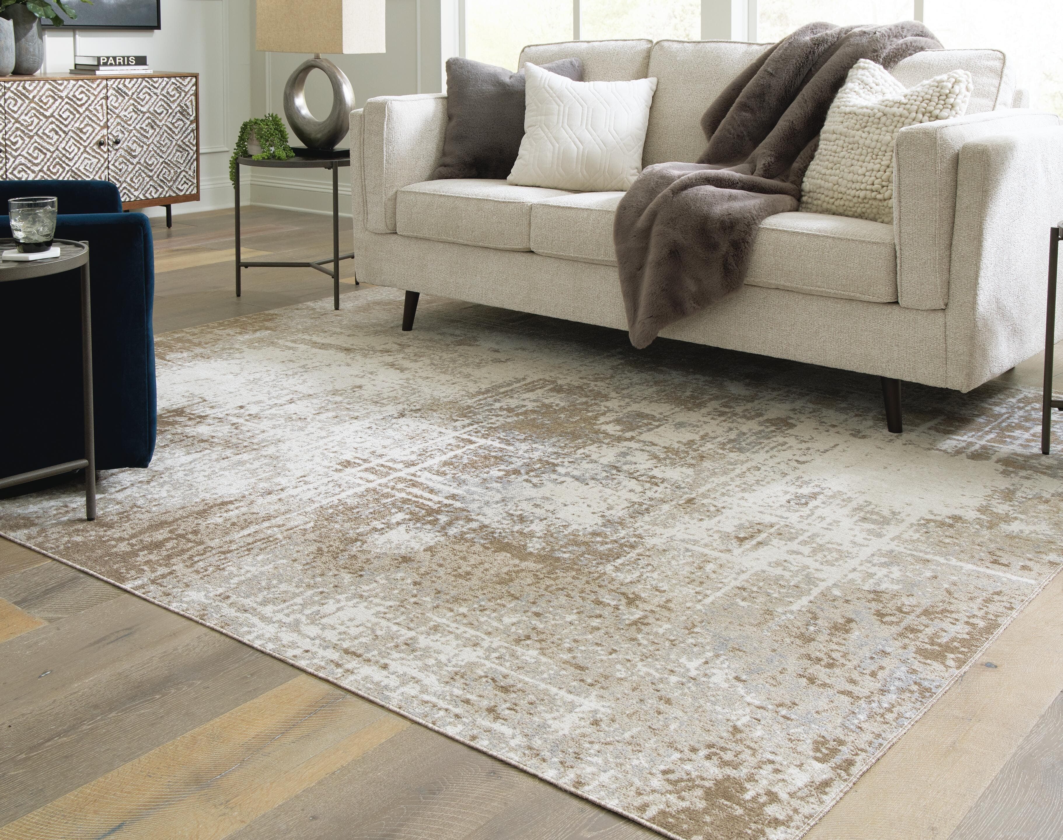 Grifflain 7'10" X 10'3" Washable Rug