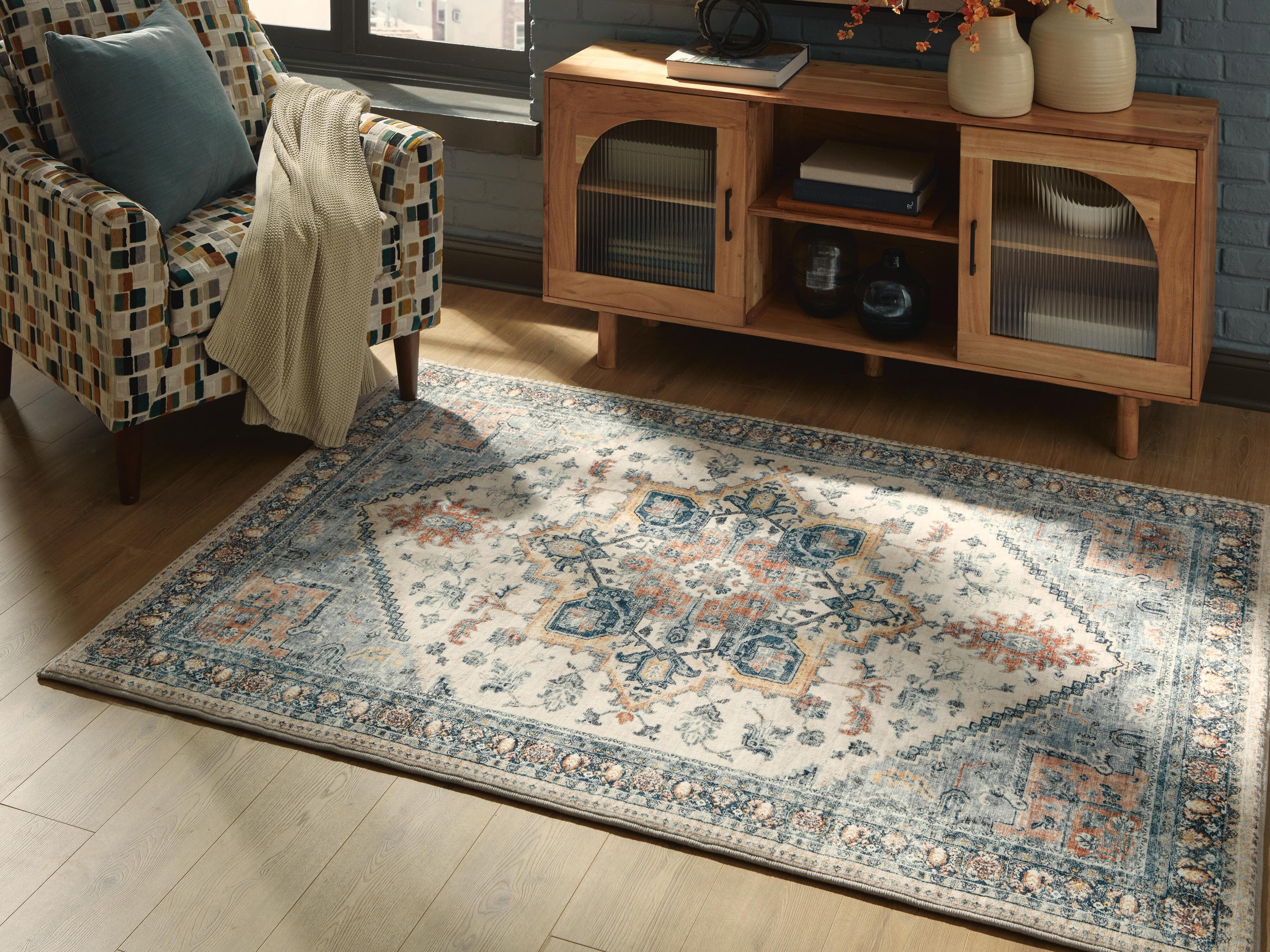 Wallney 5' X 7' Memory Foam Area Rug