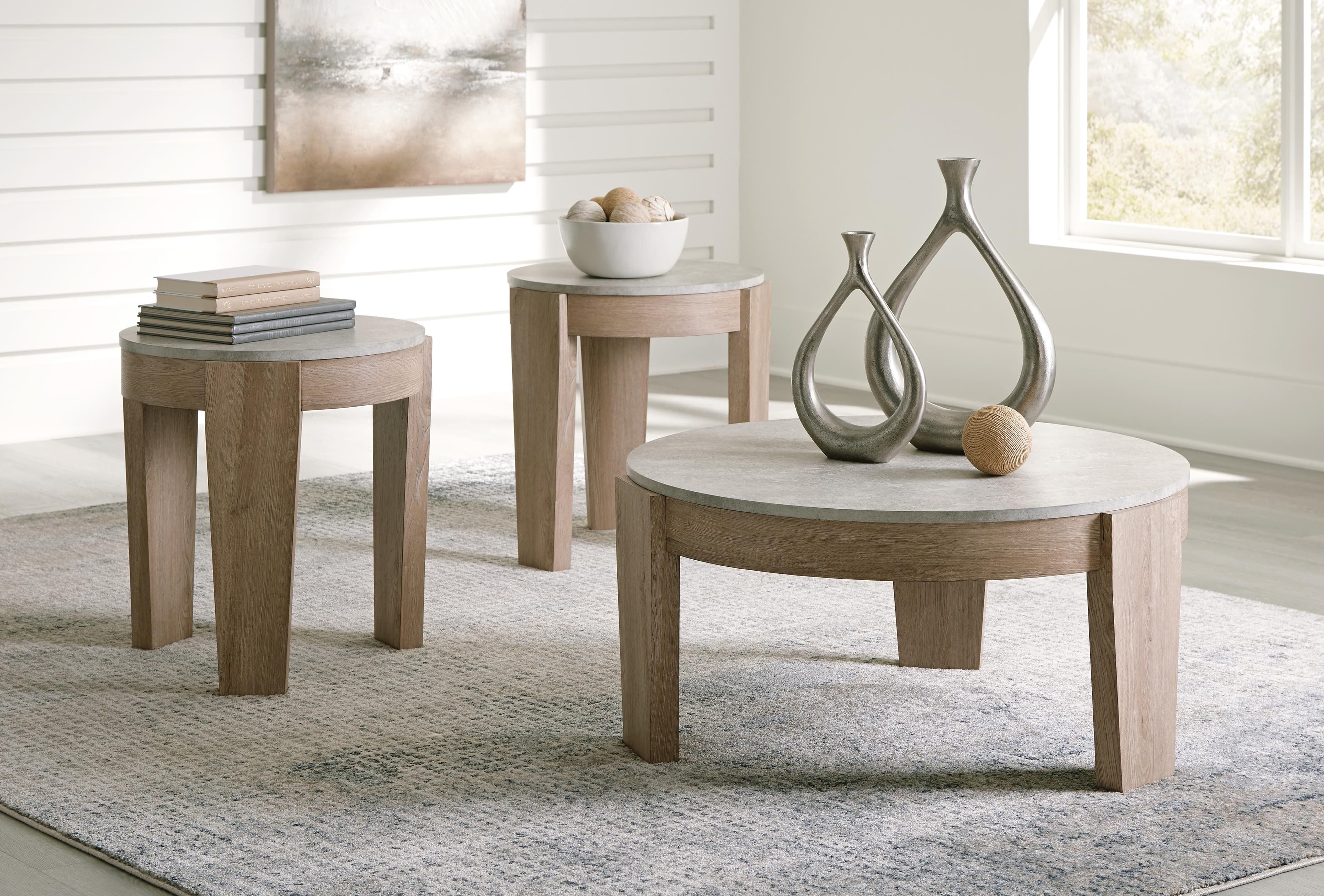 Guystone Table (set of 3)