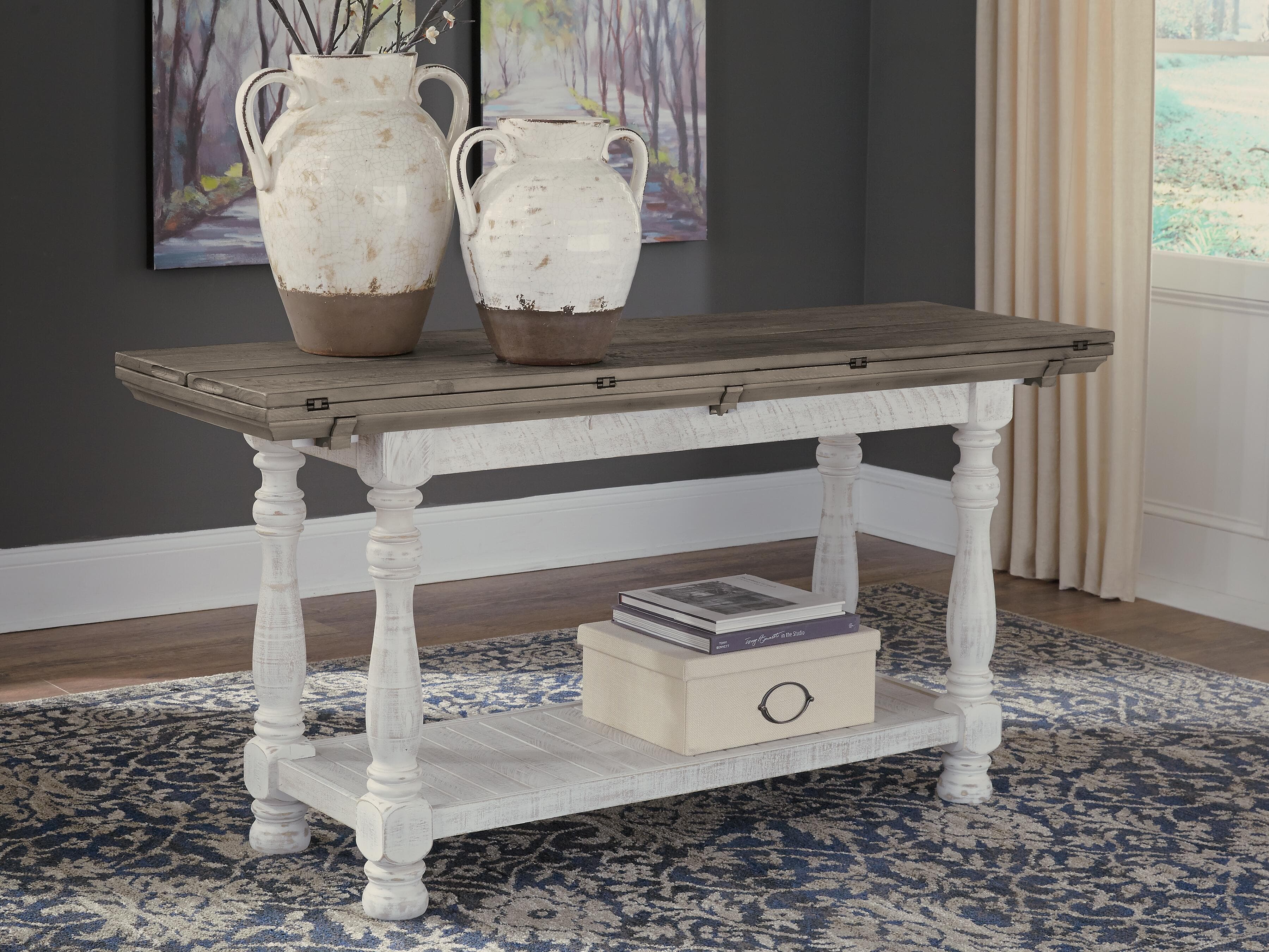 Havalance Sofa Console Table