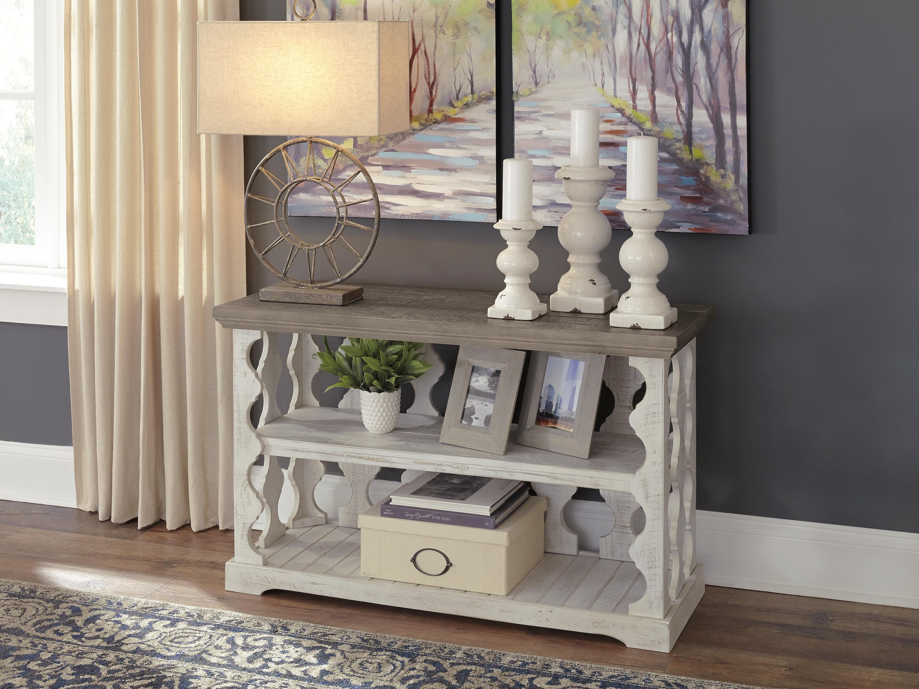 Havalance Narrow Sofa Console Table