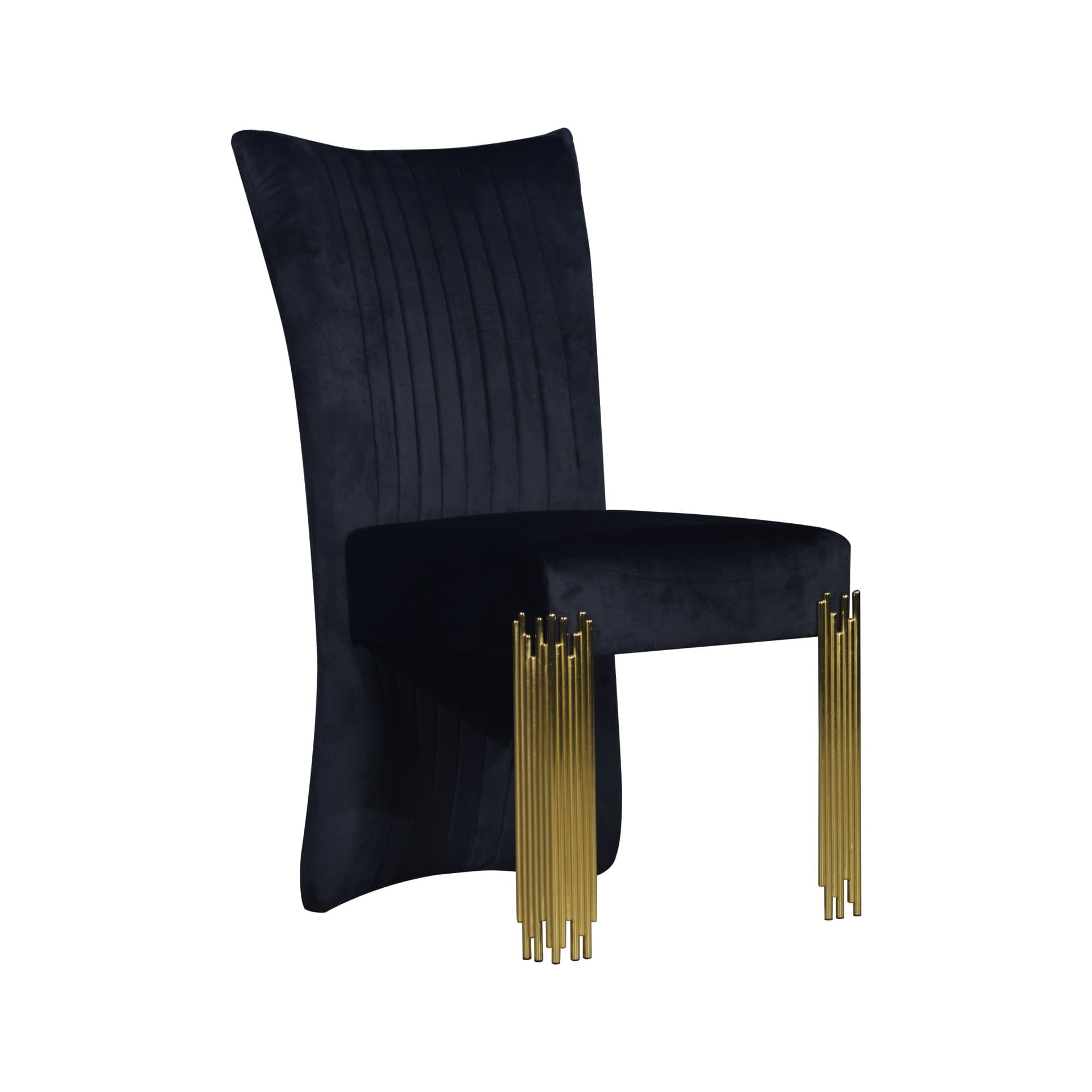 Empire Ladderback Dining Chair (2 Per Carton), Black