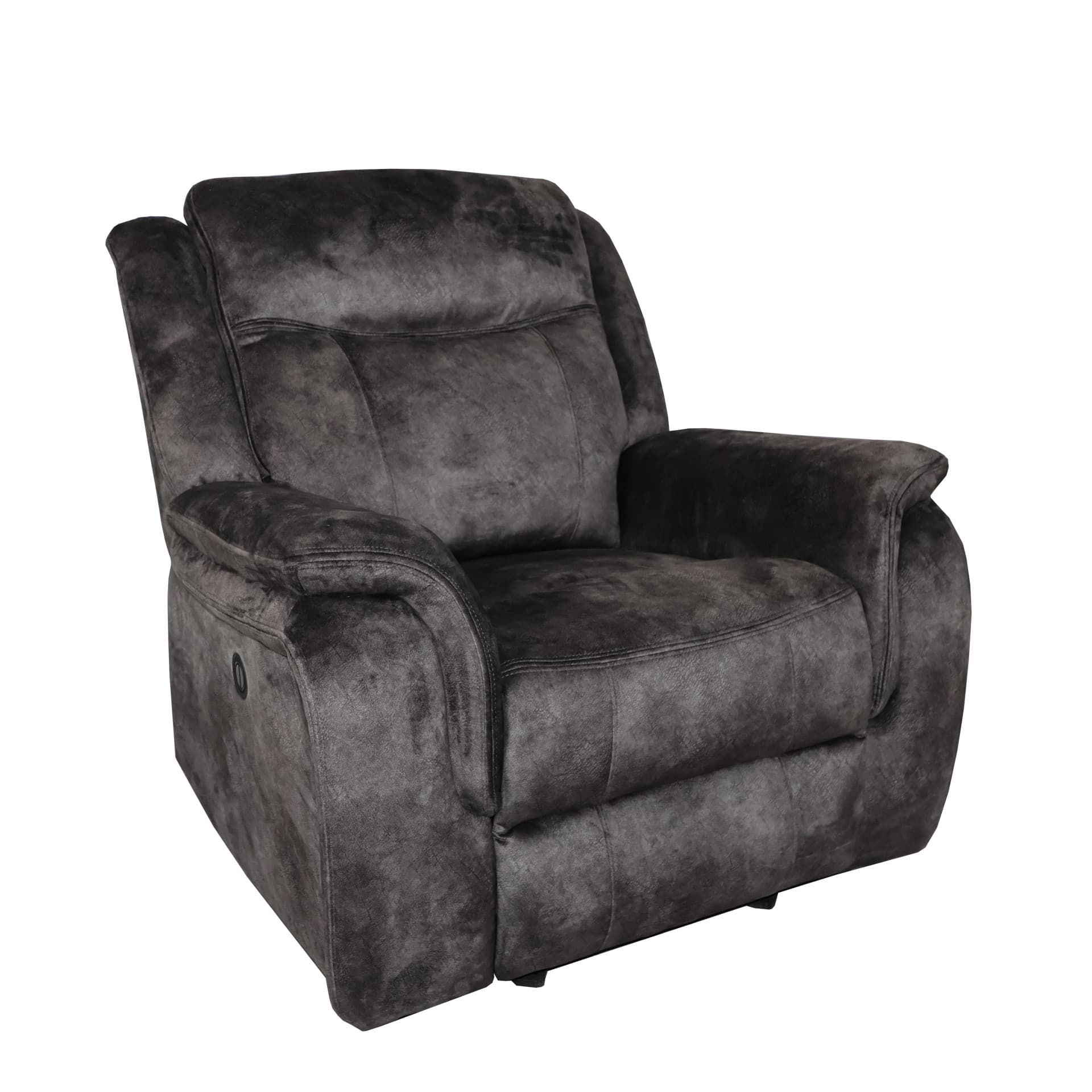 Park City Glider Recliner with Power Fr, Slate