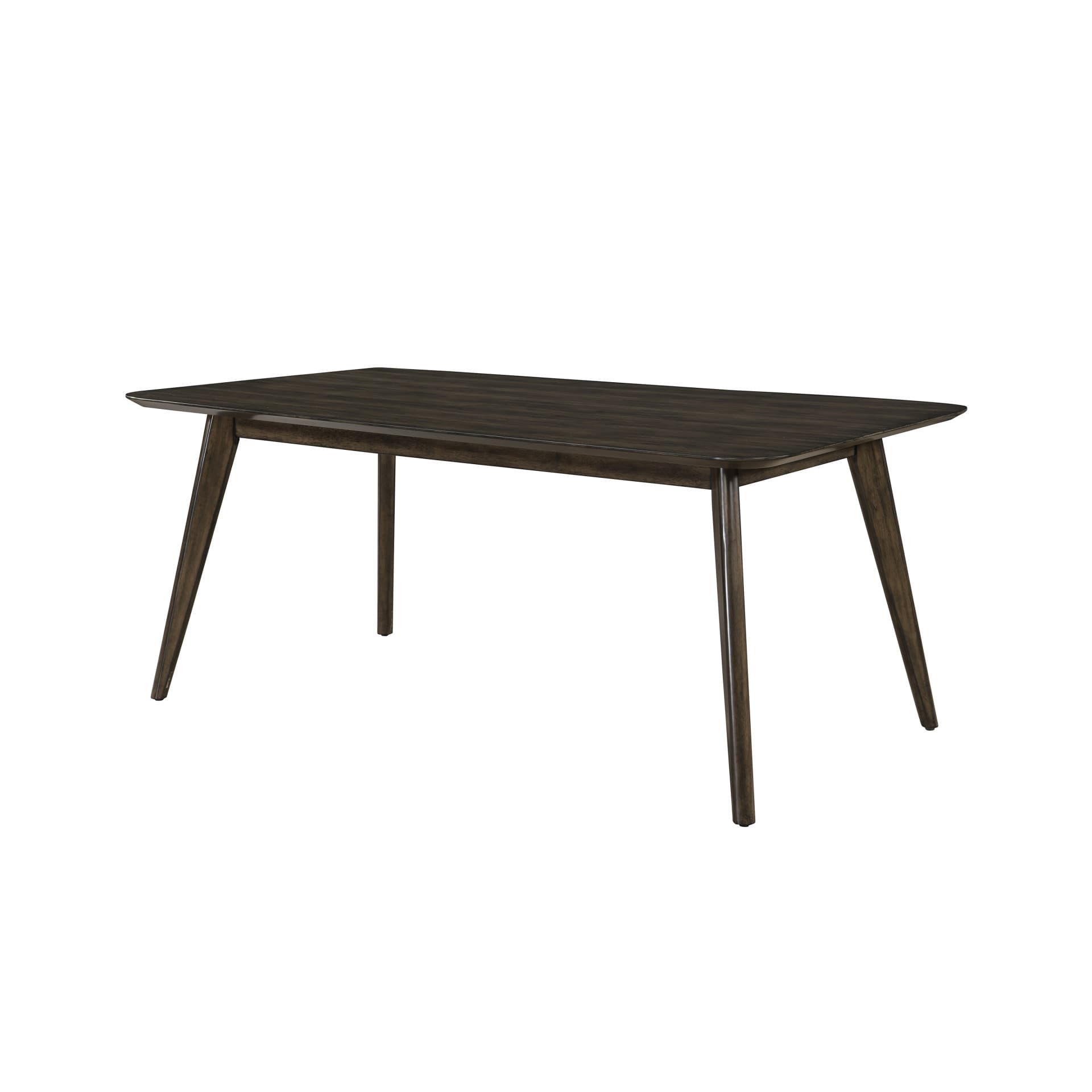 Rex 72" Fixed Top Rectangle Dining Table, Walnut