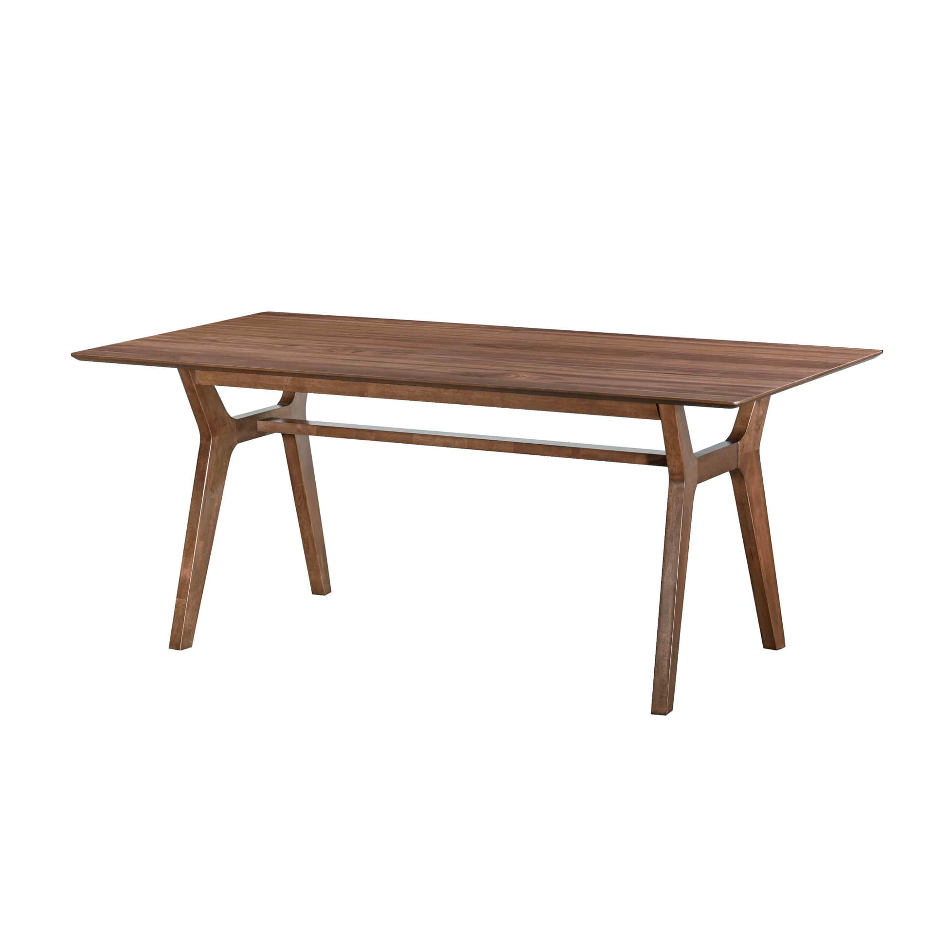 Thea 70" Rectangular Dining Table, Walnut