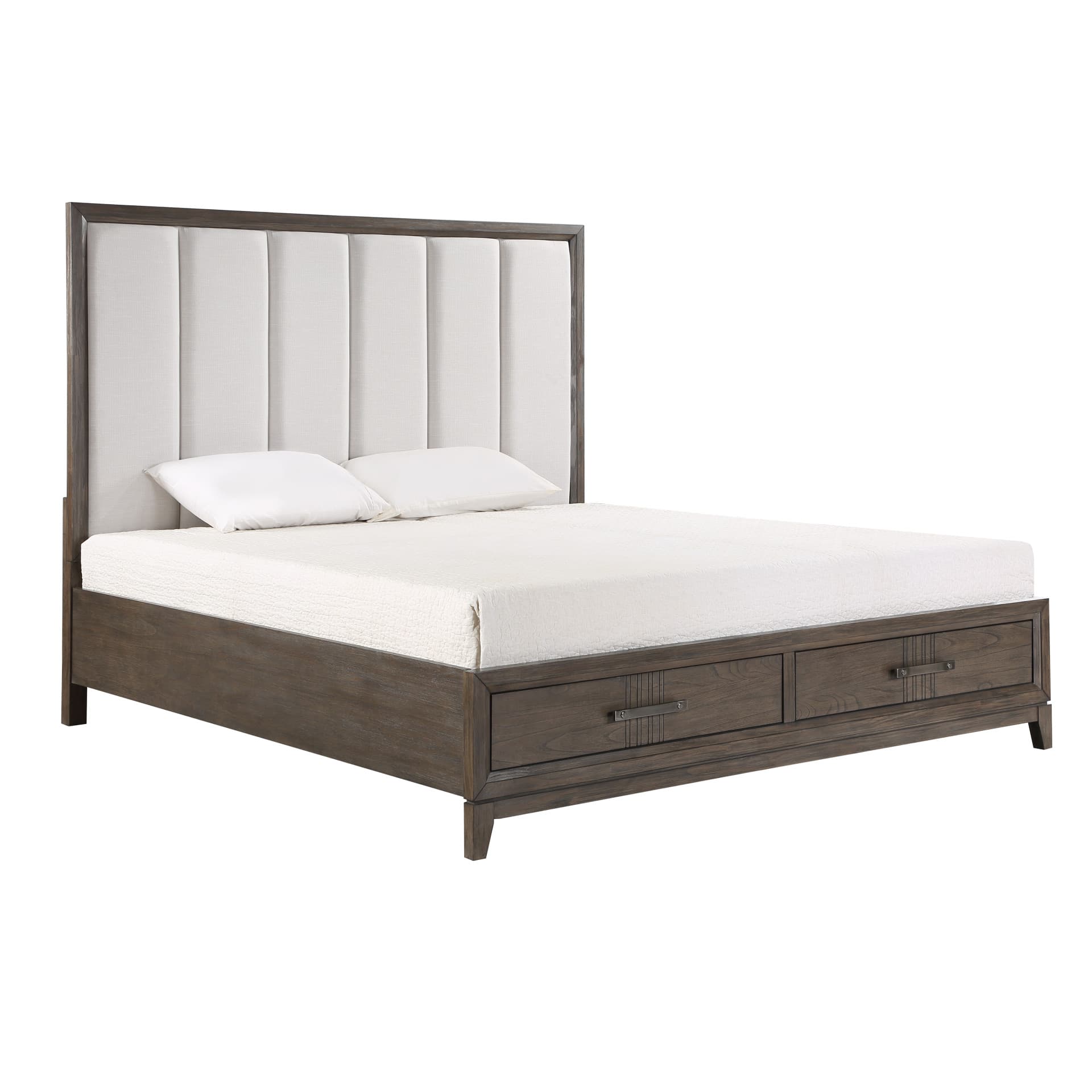 Landon Bedroom Landon 6/6-6/0 Ek/wk Headboard-walnut