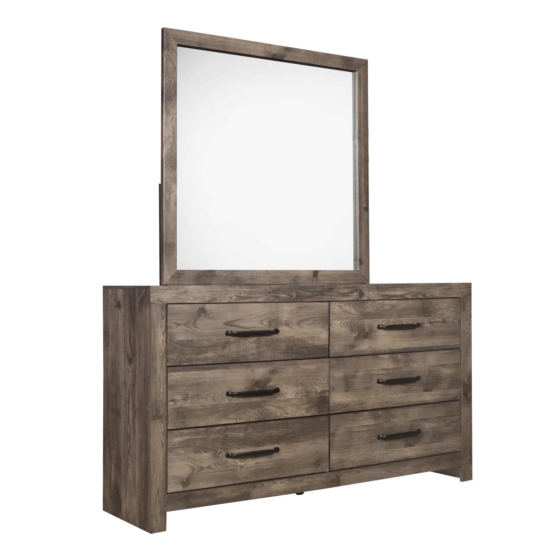 Misty Lodge Mirror, Greige
