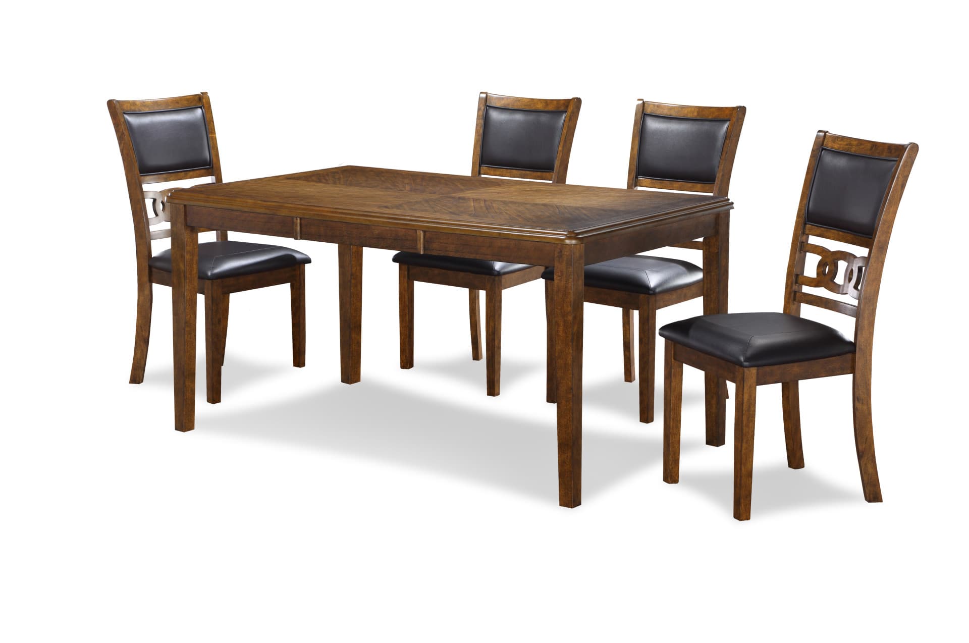 Gia 5 Pc 60" Dining Table & 4 Chairs