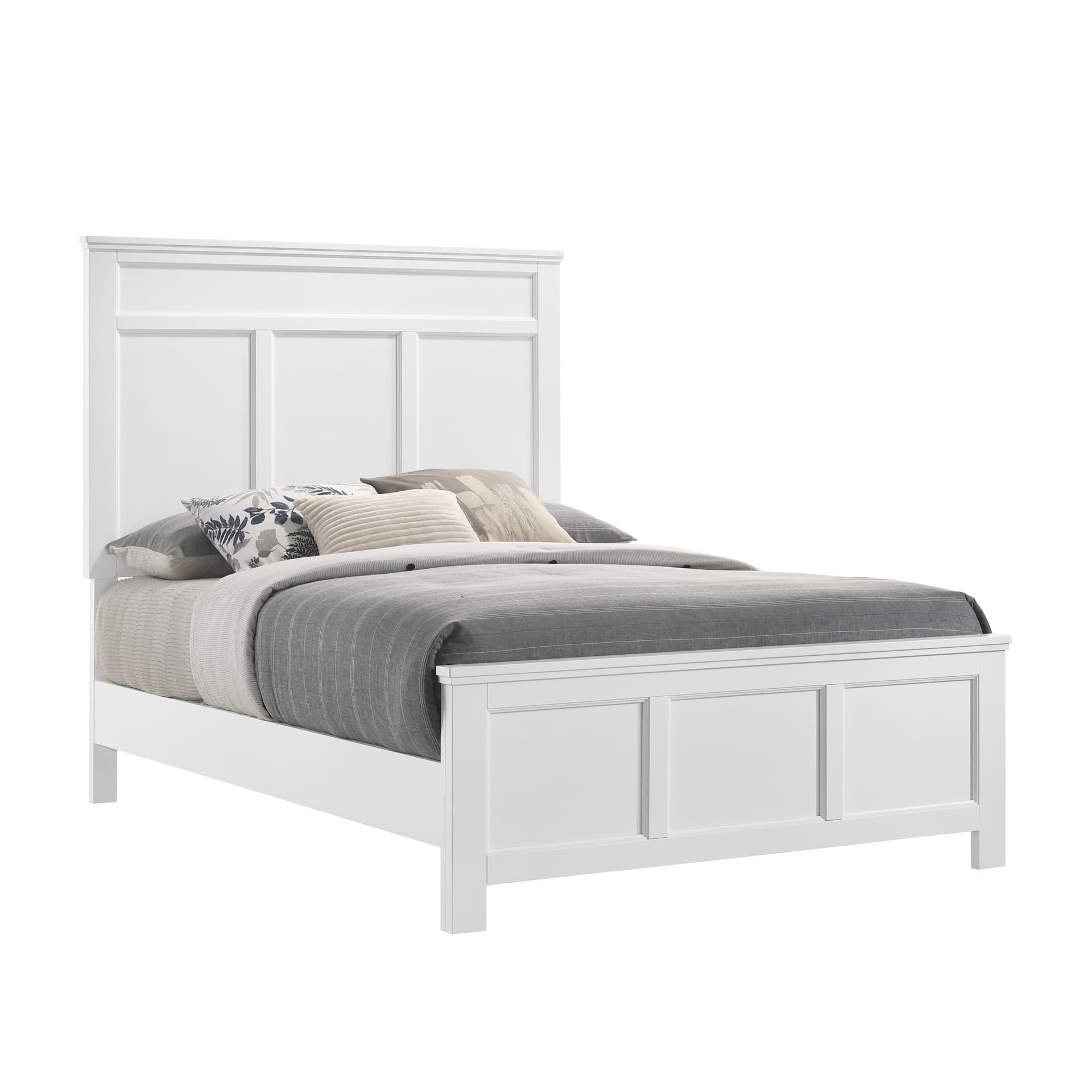 Andover White Full Bed