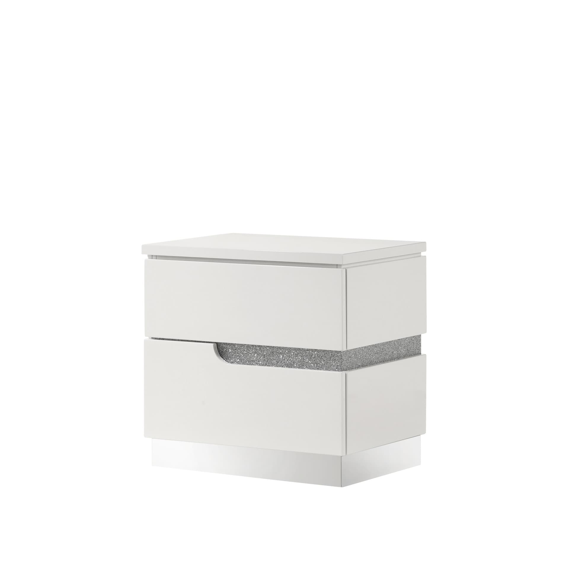 Paradox Nightstand, White