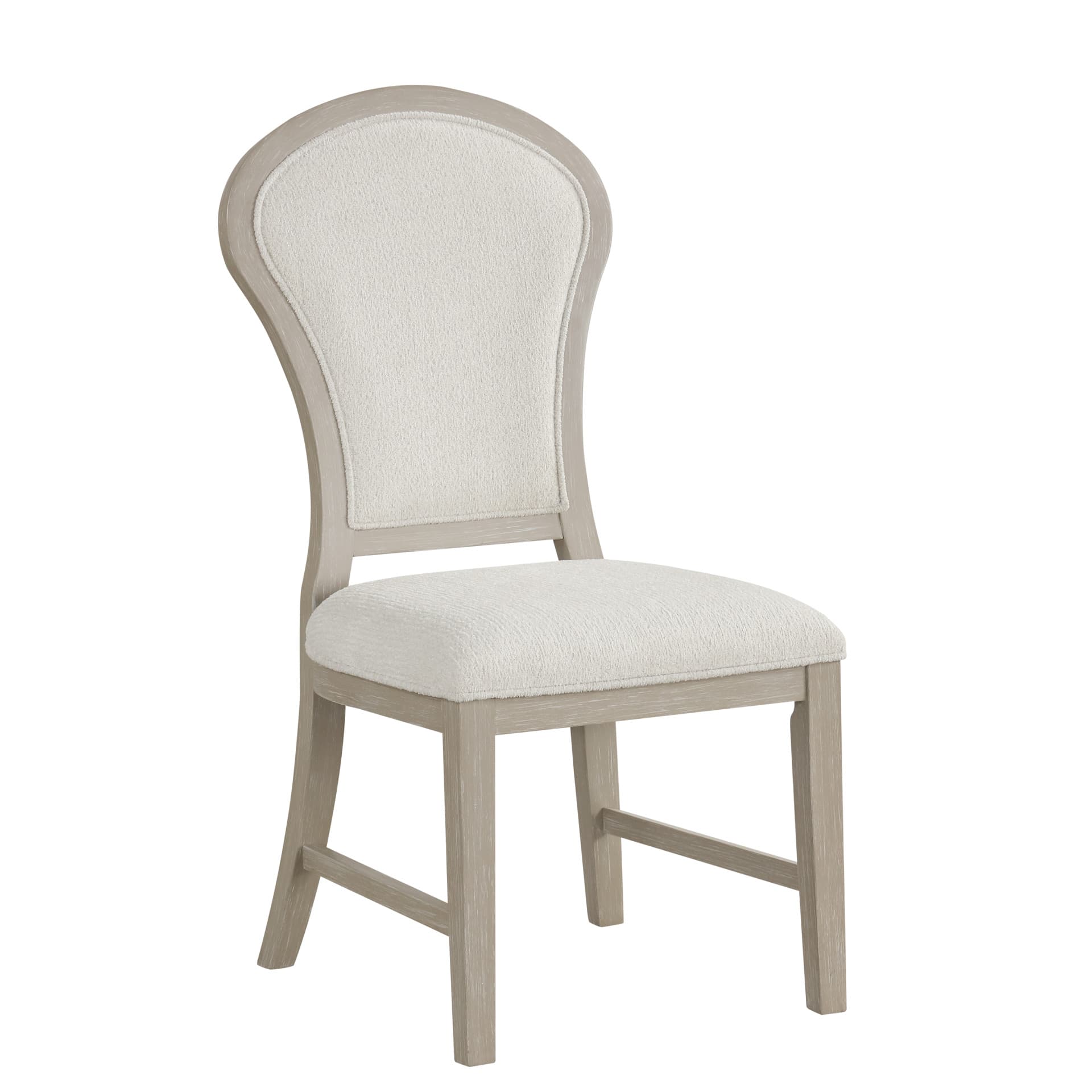 Gwendolyn Dining Side Chair (2 Per Carton), Cerused Taupe