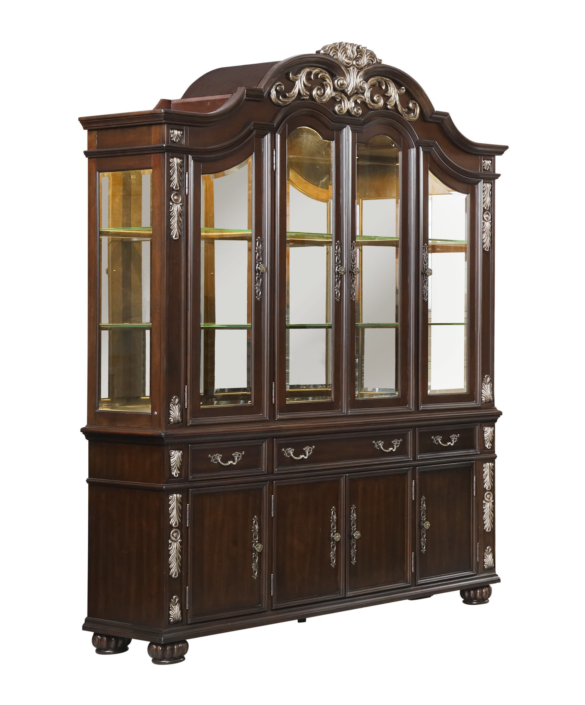 Maximus China Cabinet Top, Madeira