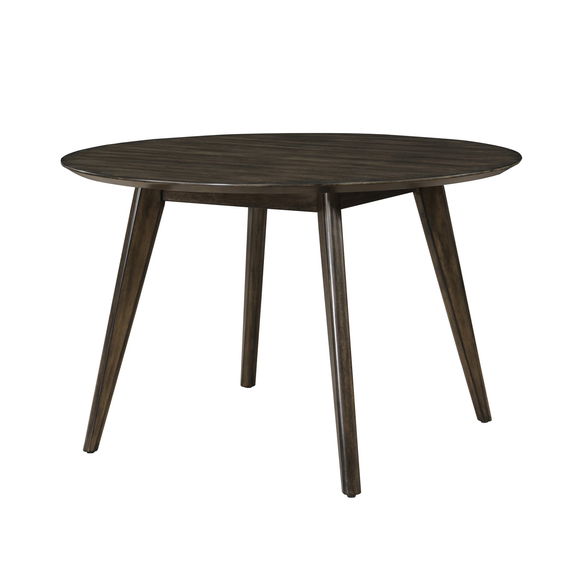 Rex Dining Rex 48" Round Dining Table-walnut