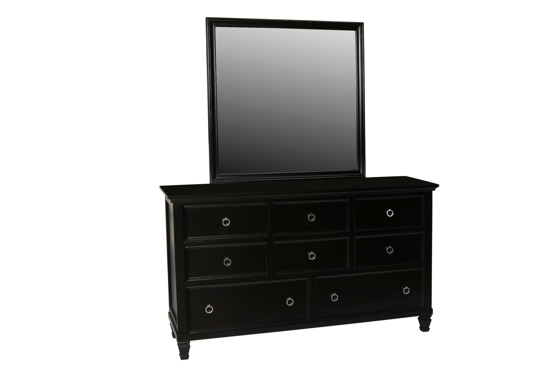 Tamarack Mirror, Black
