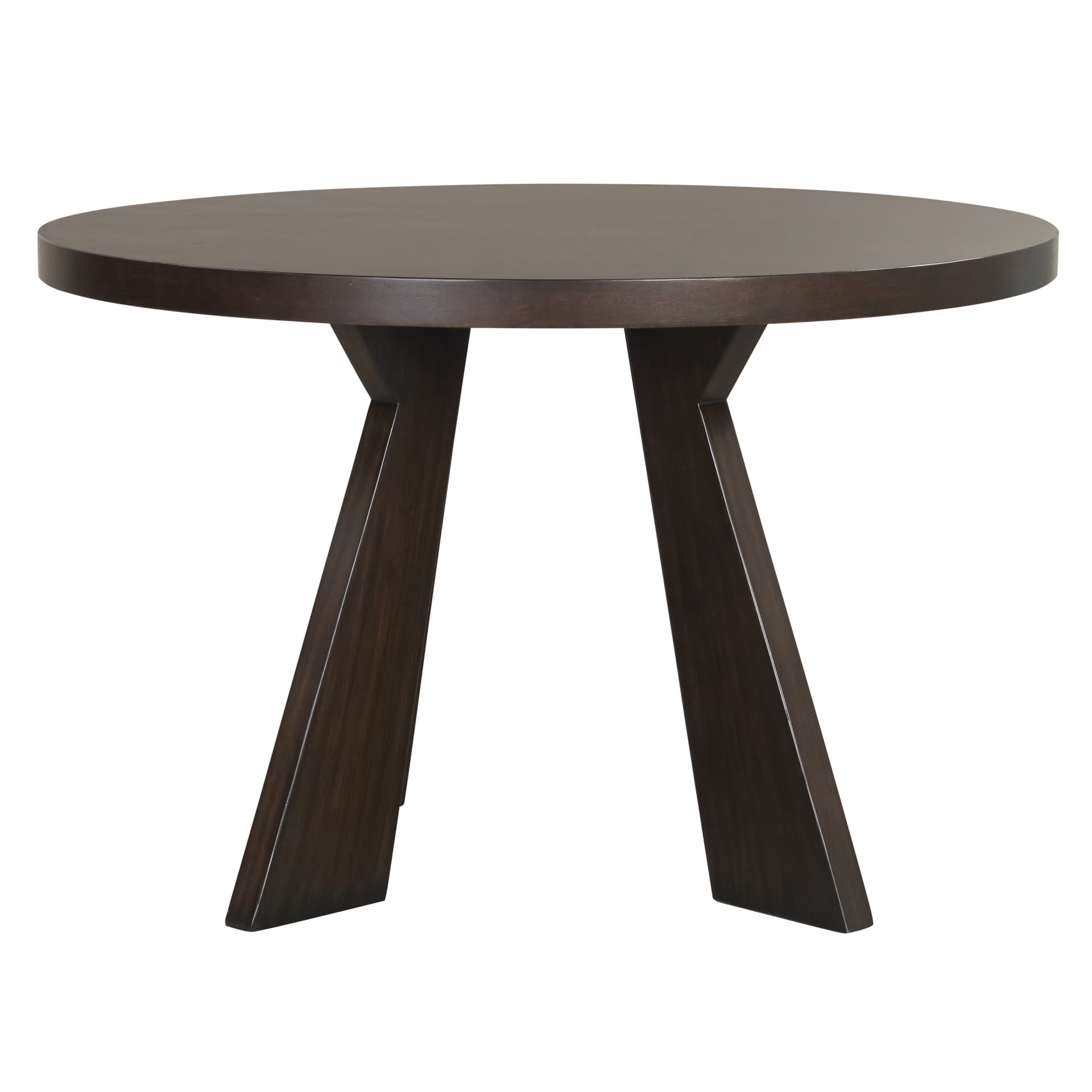 Chestnut Ridge 47" Round Table, Brown