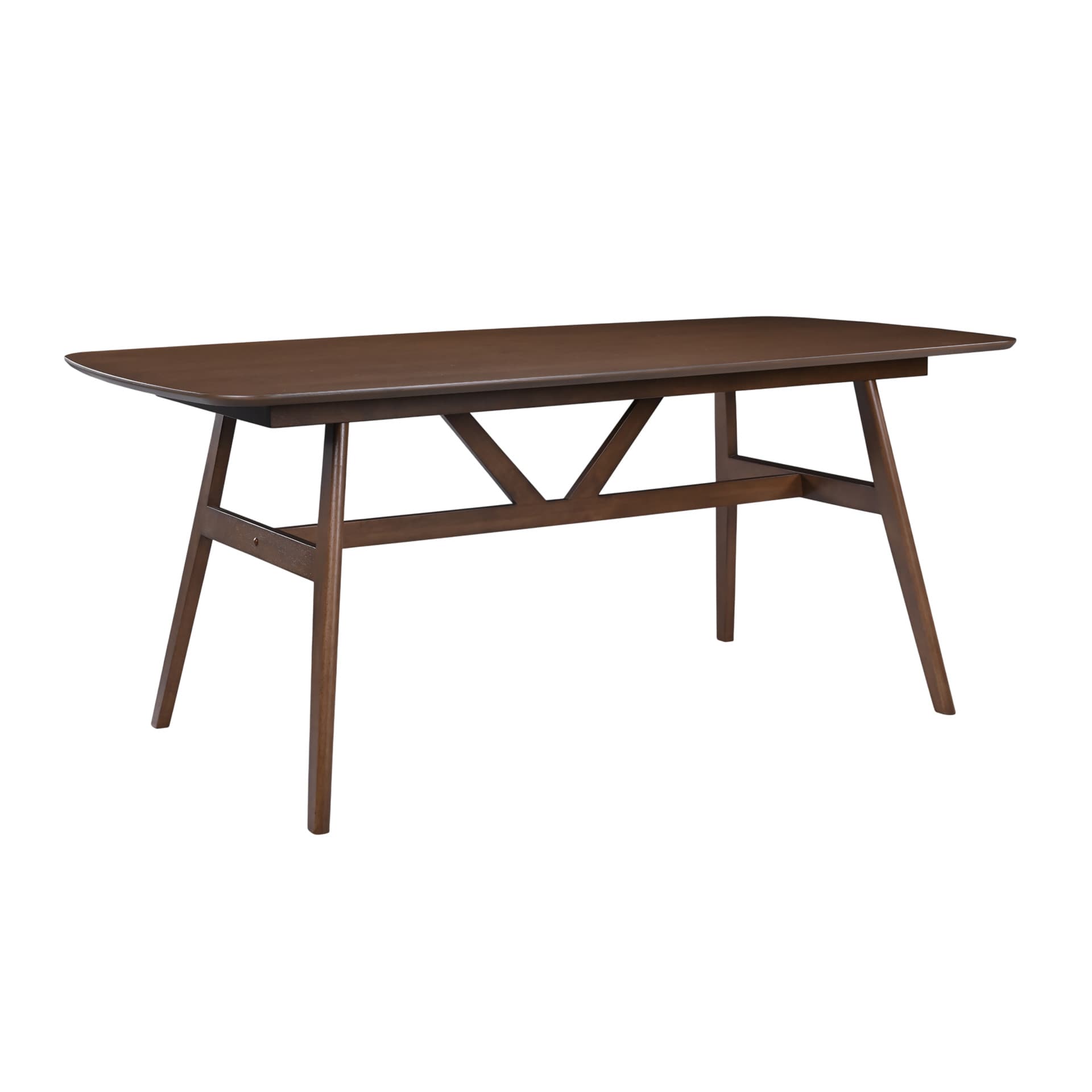 Miller 78" Dining Table Base, Walnut