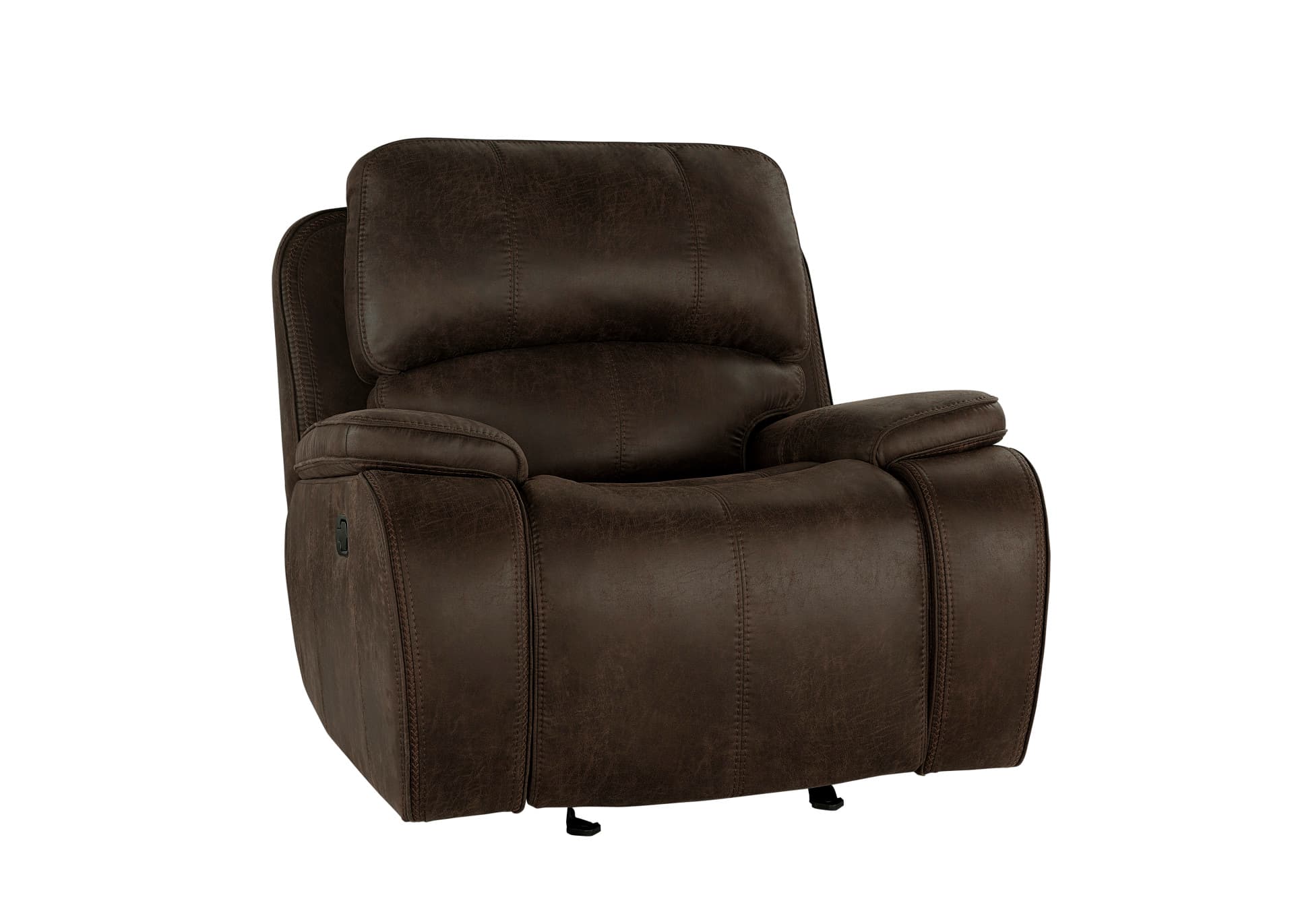 Brookings Glider Recliner, Brown