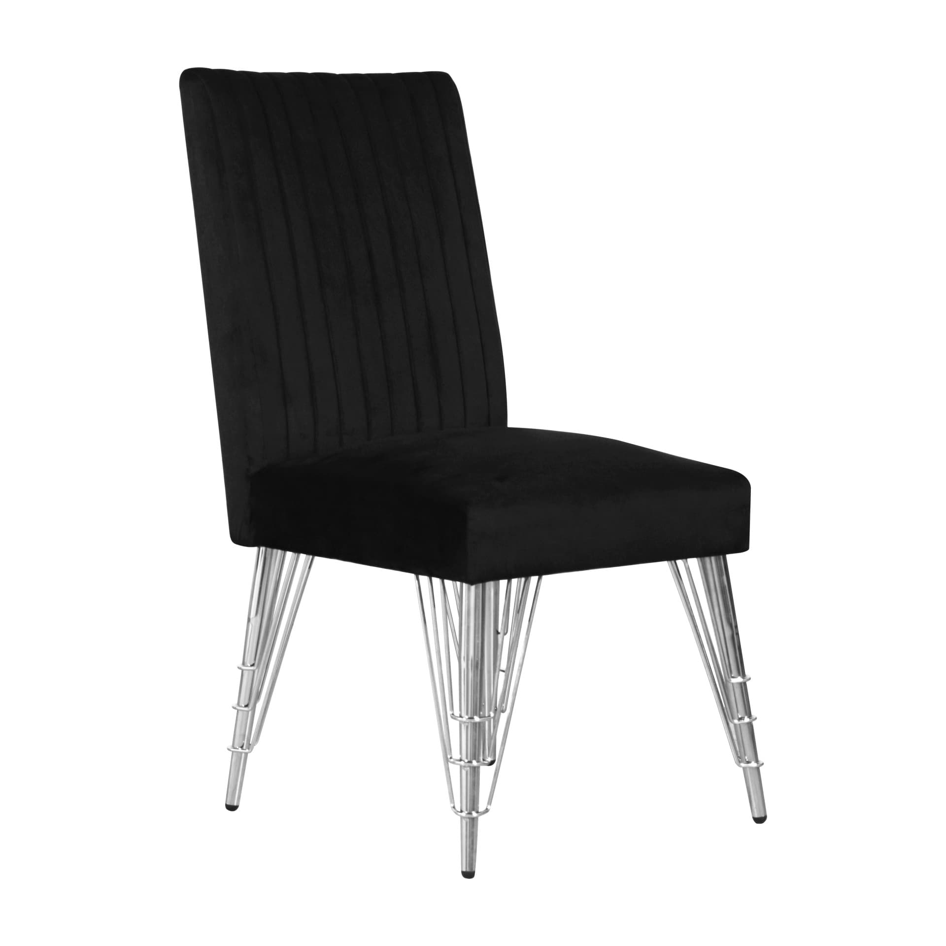 Ava Dining Chair (2 Per Carton), Black