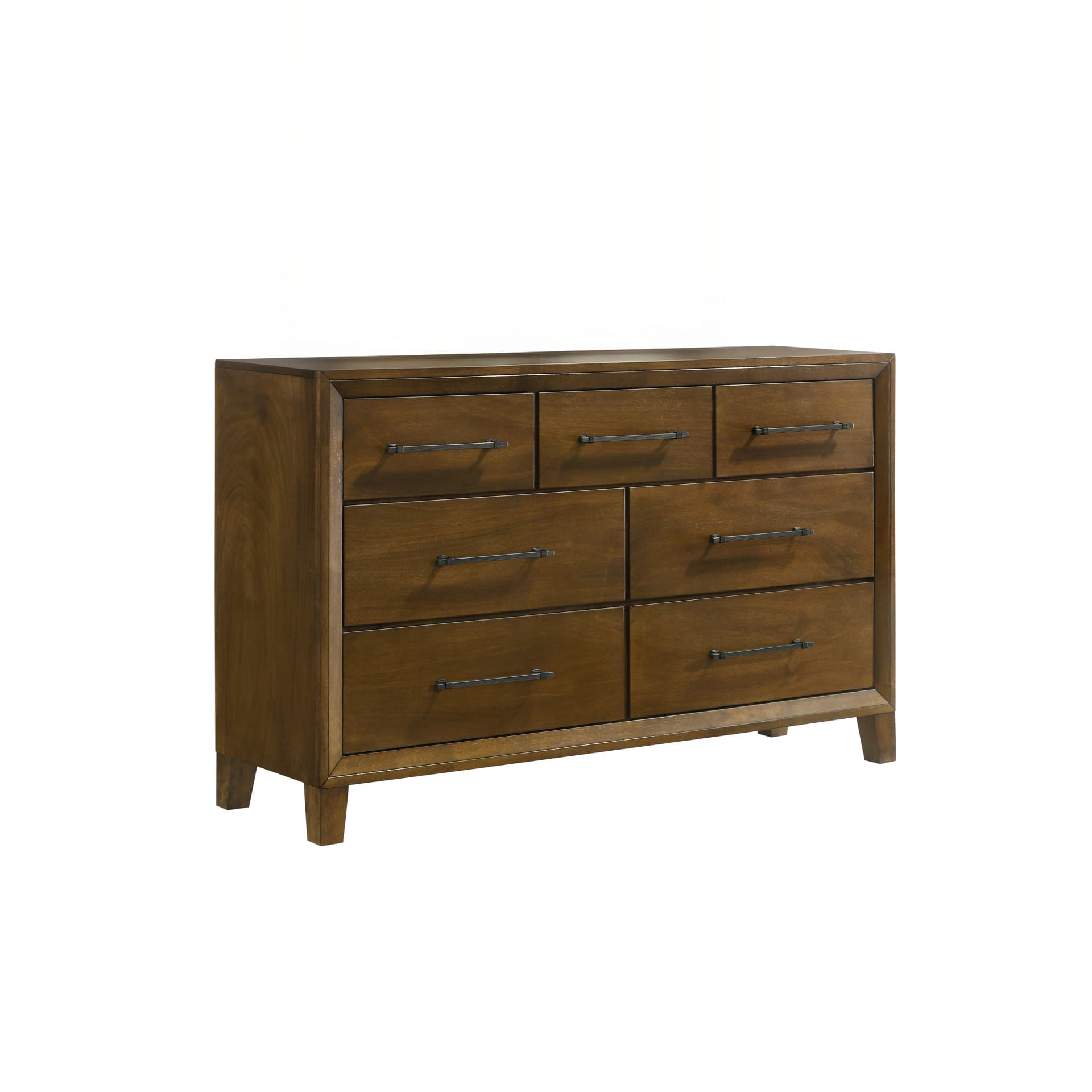 Ballard 7 Drawer Dresser, Walnut