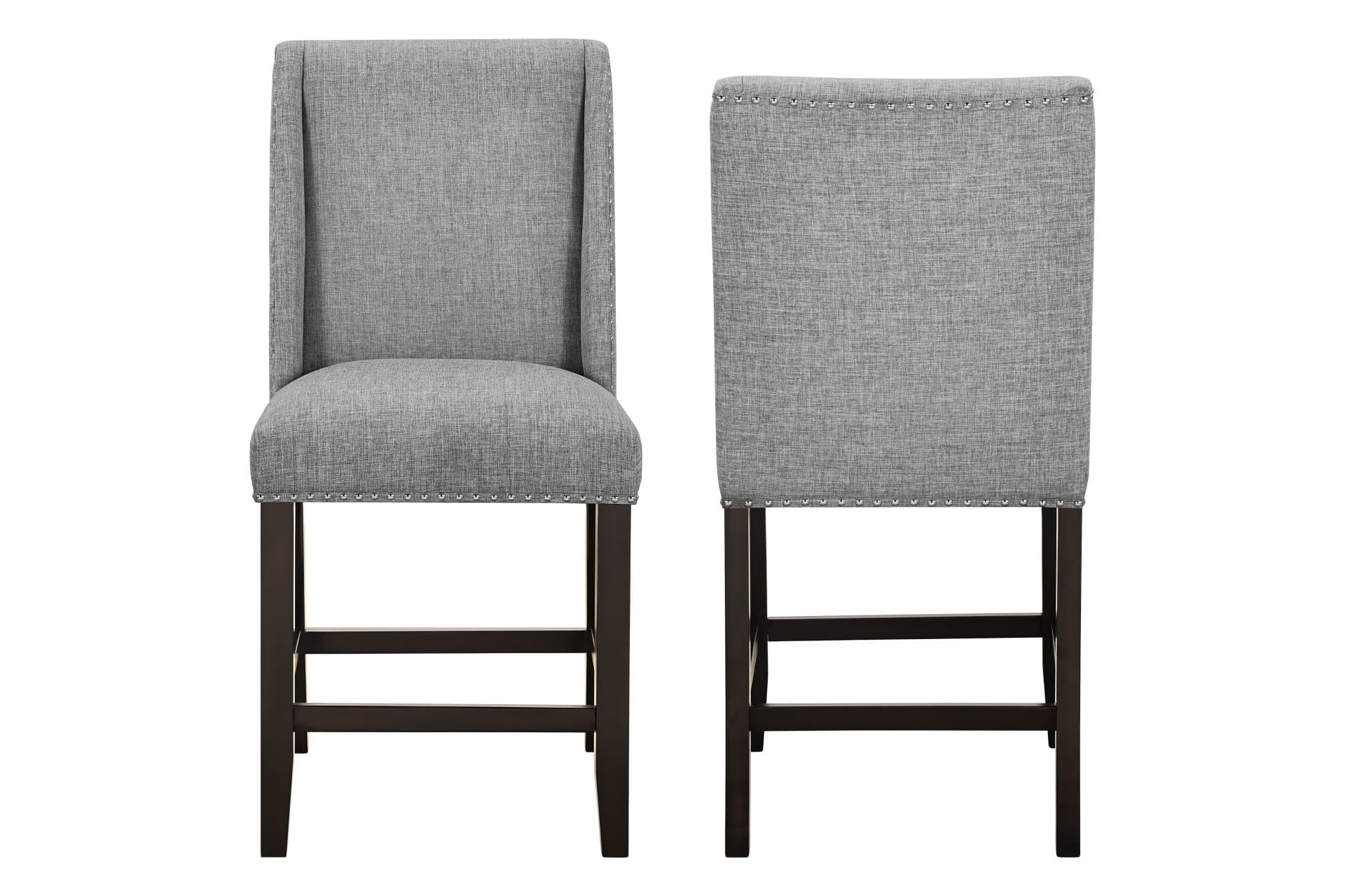 Faust Counter Chair (2 Per Carton), Gray