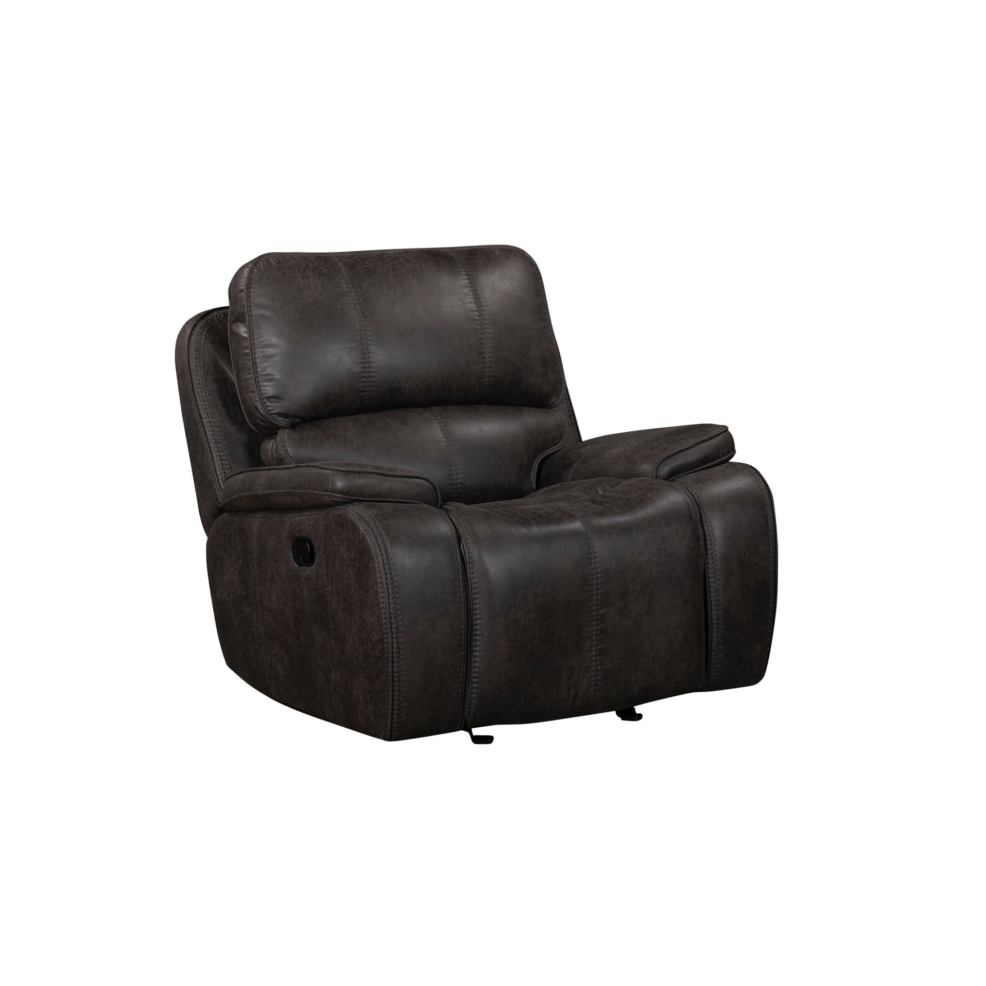 Brookings Glider Recliner, Charcoal