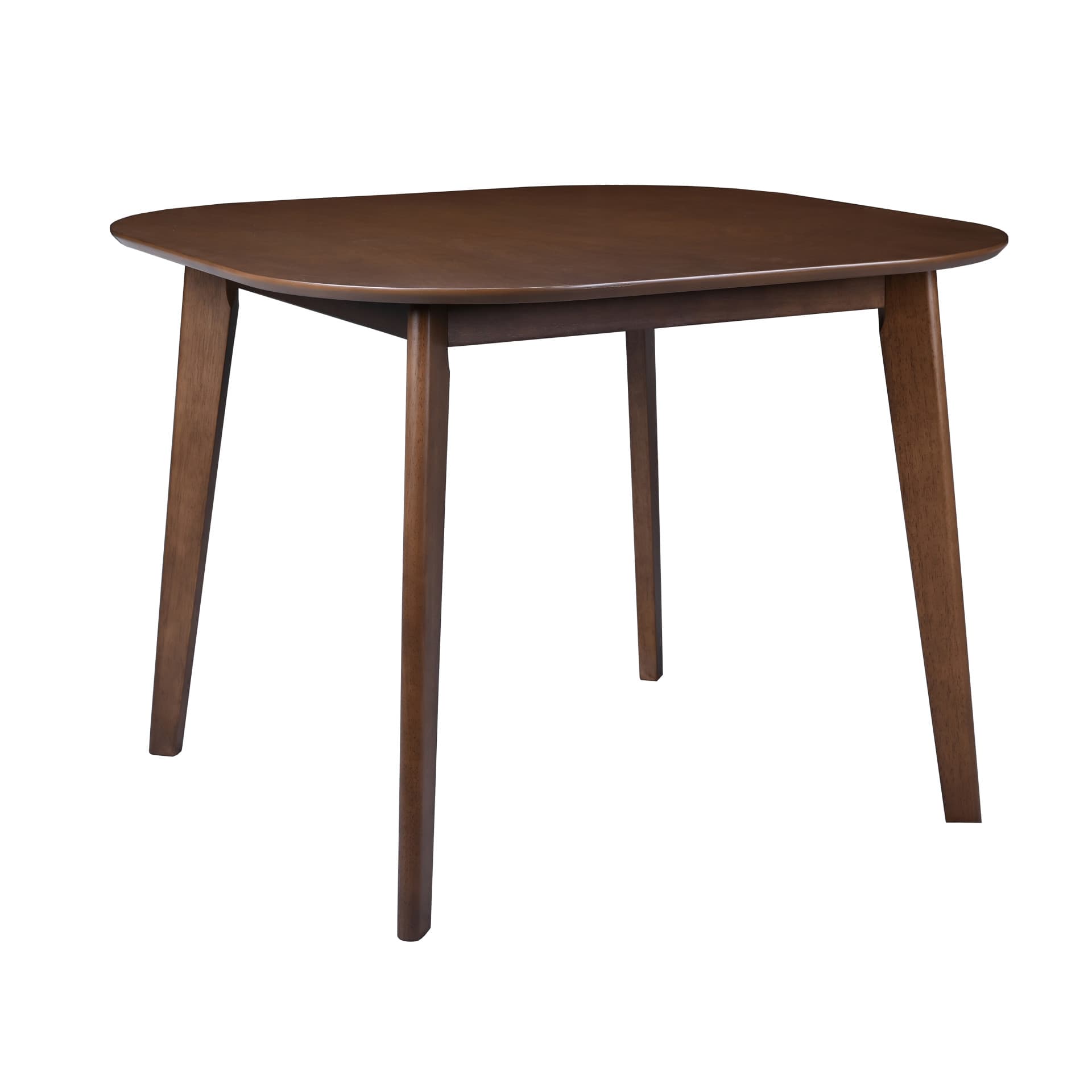 Miller 39" Square Dining Table, Walnut