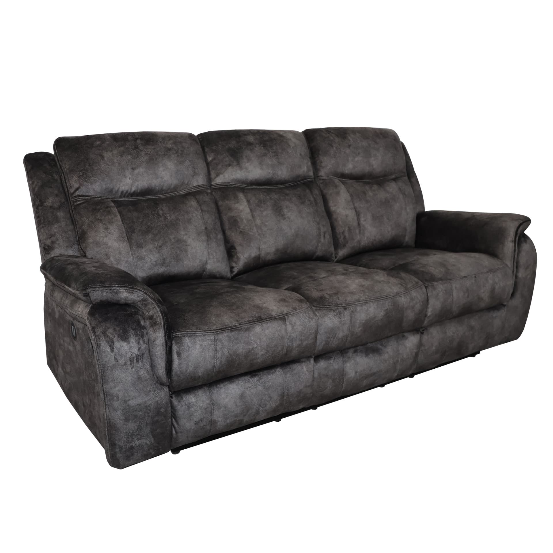 Park City Sofa with Power Fr, Slate