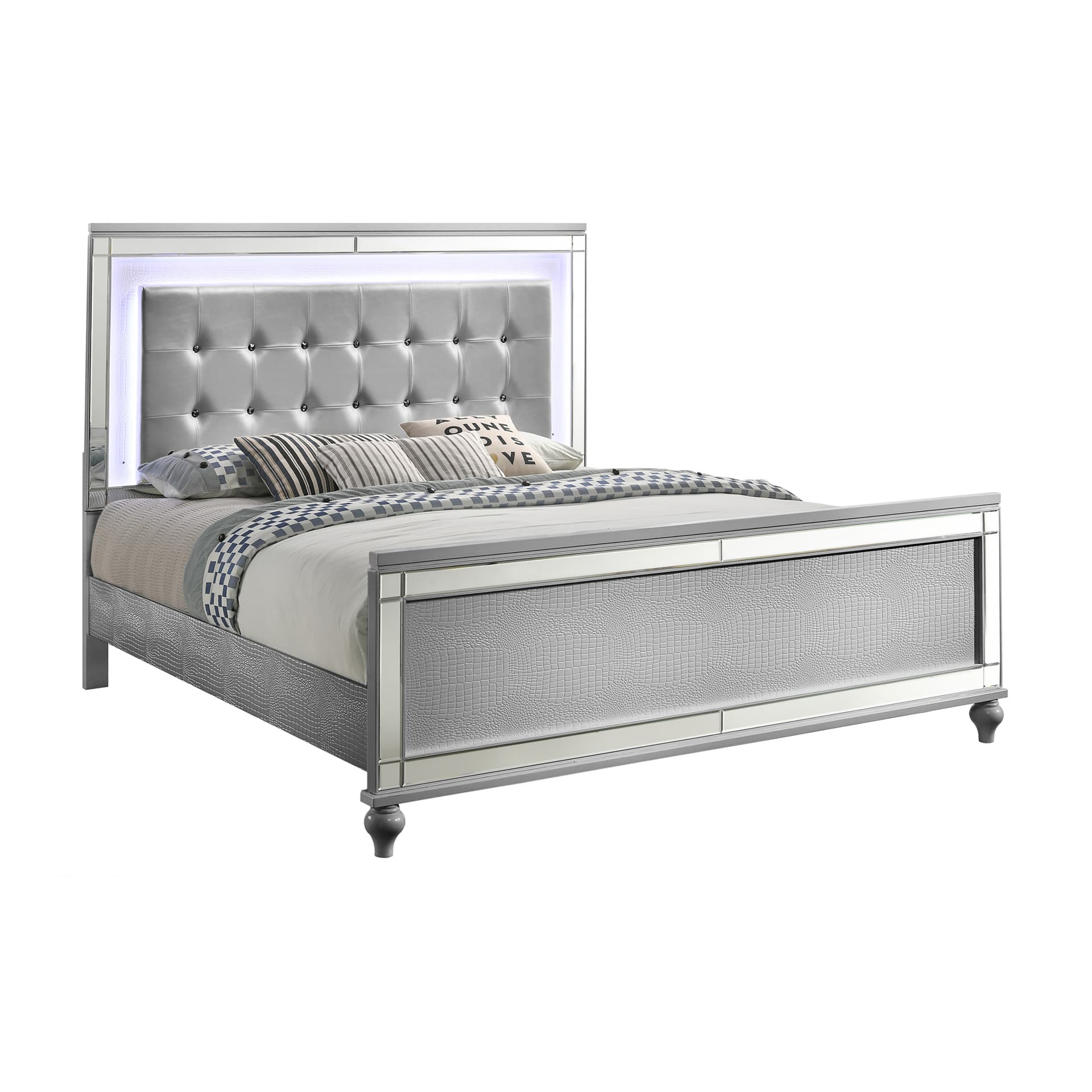 Valentino King Lighted Bed