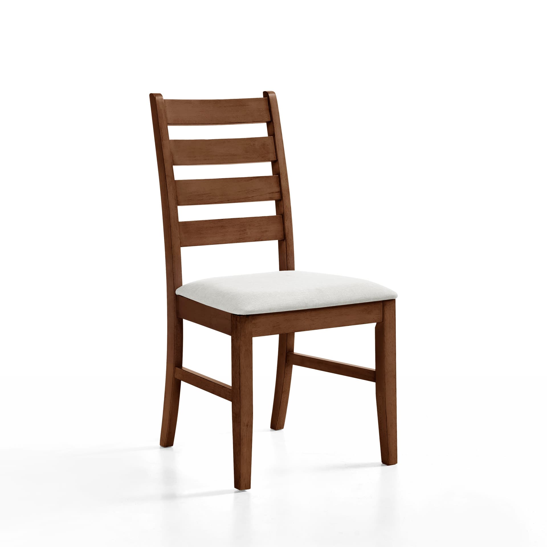 Pascal Ladderback Dining Chair (2 Per Carton), Walnut